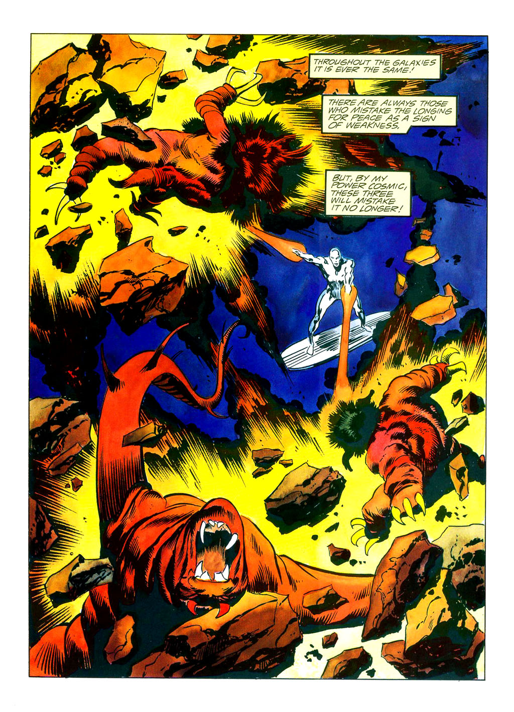 Read online Marvel Graphic Novel comic -  Issue #38 - Silver Surfer - Judgment Day - 9