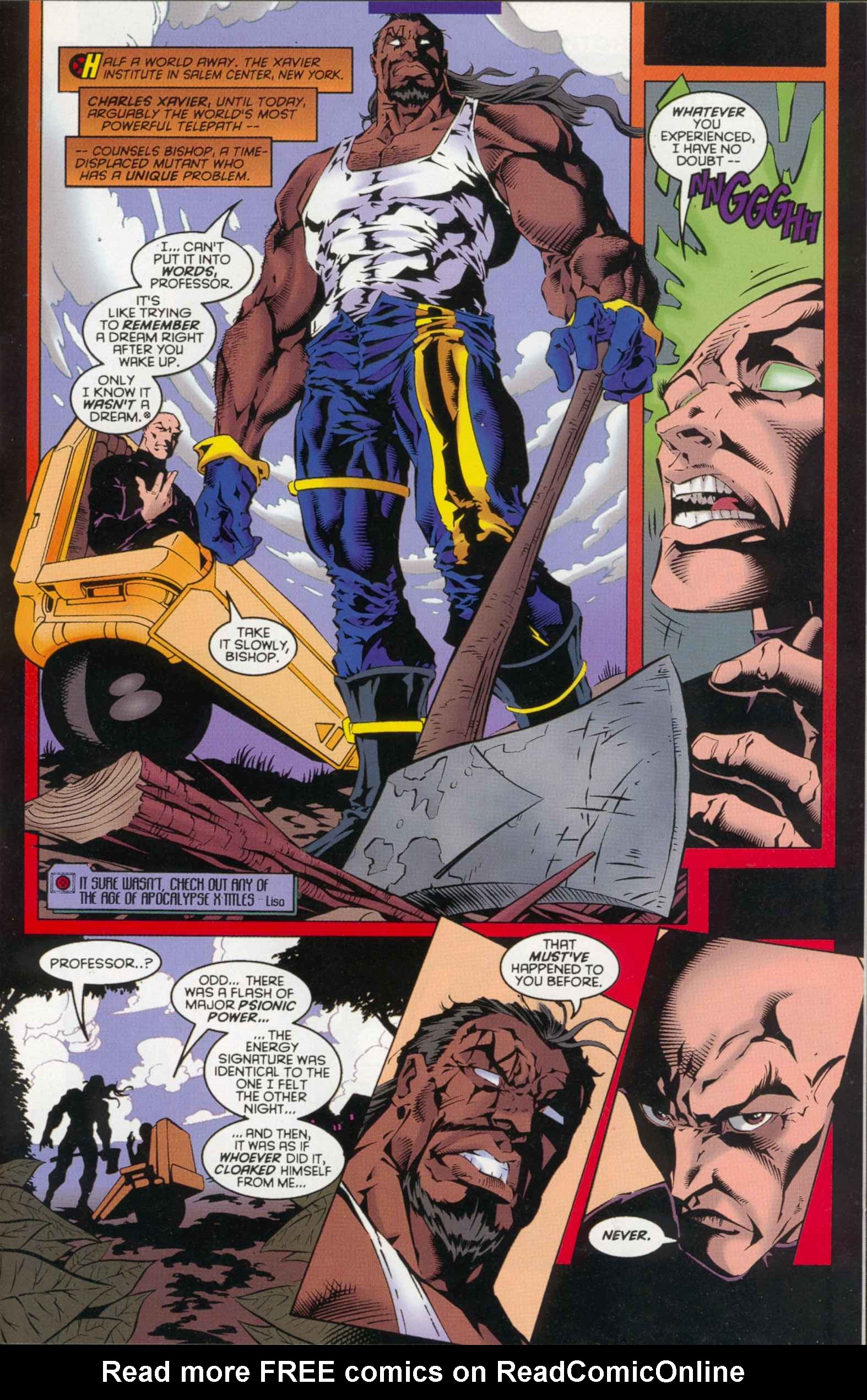 Read online X-Man comic -  Issue #5 - 18