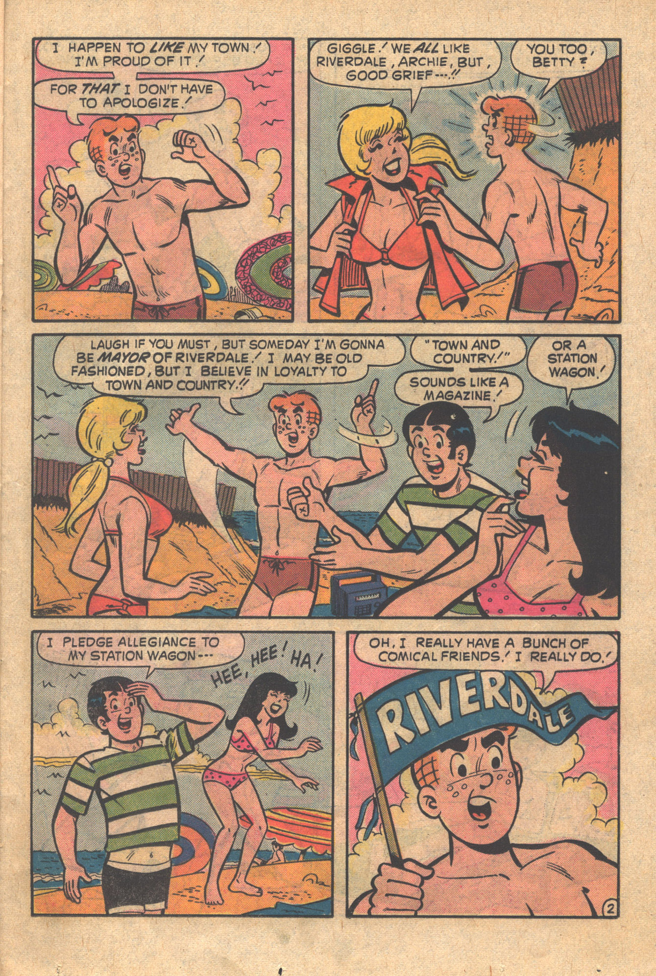Read online Archie at Riverdale High (1972) comic -  Issue #19 - 23