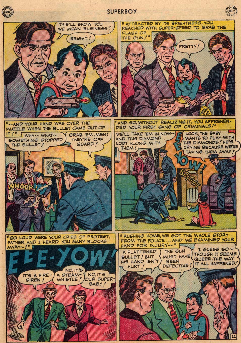 Read online Superboy (1949) comic -  Issue #8 - 12