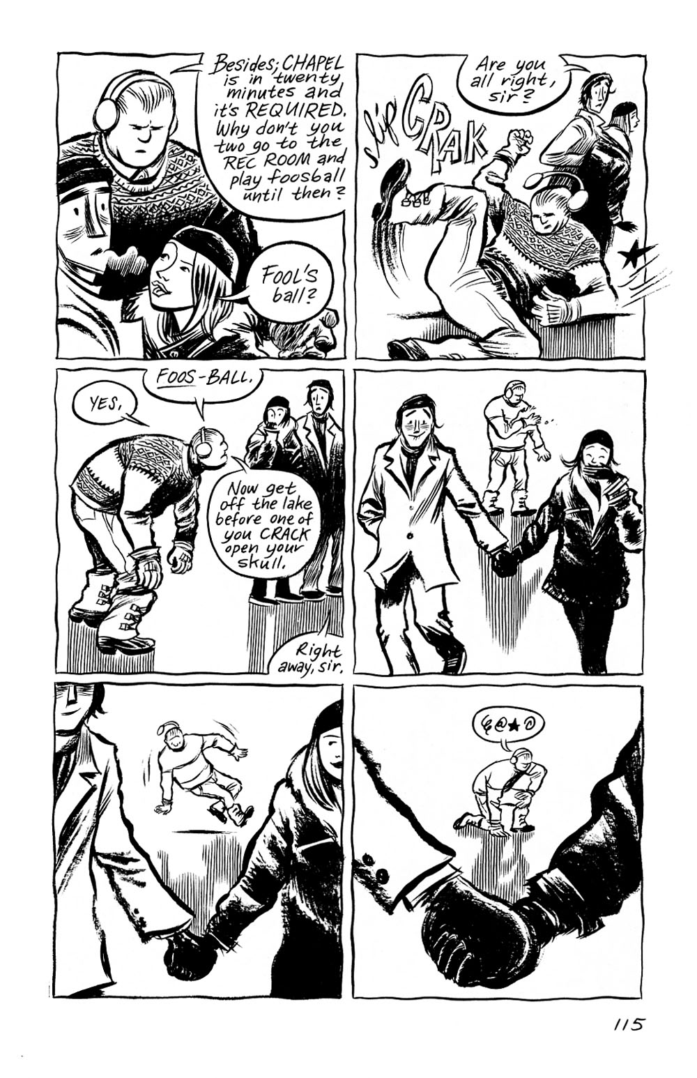 Read online Blankets comic -  Issue #1 - 113
