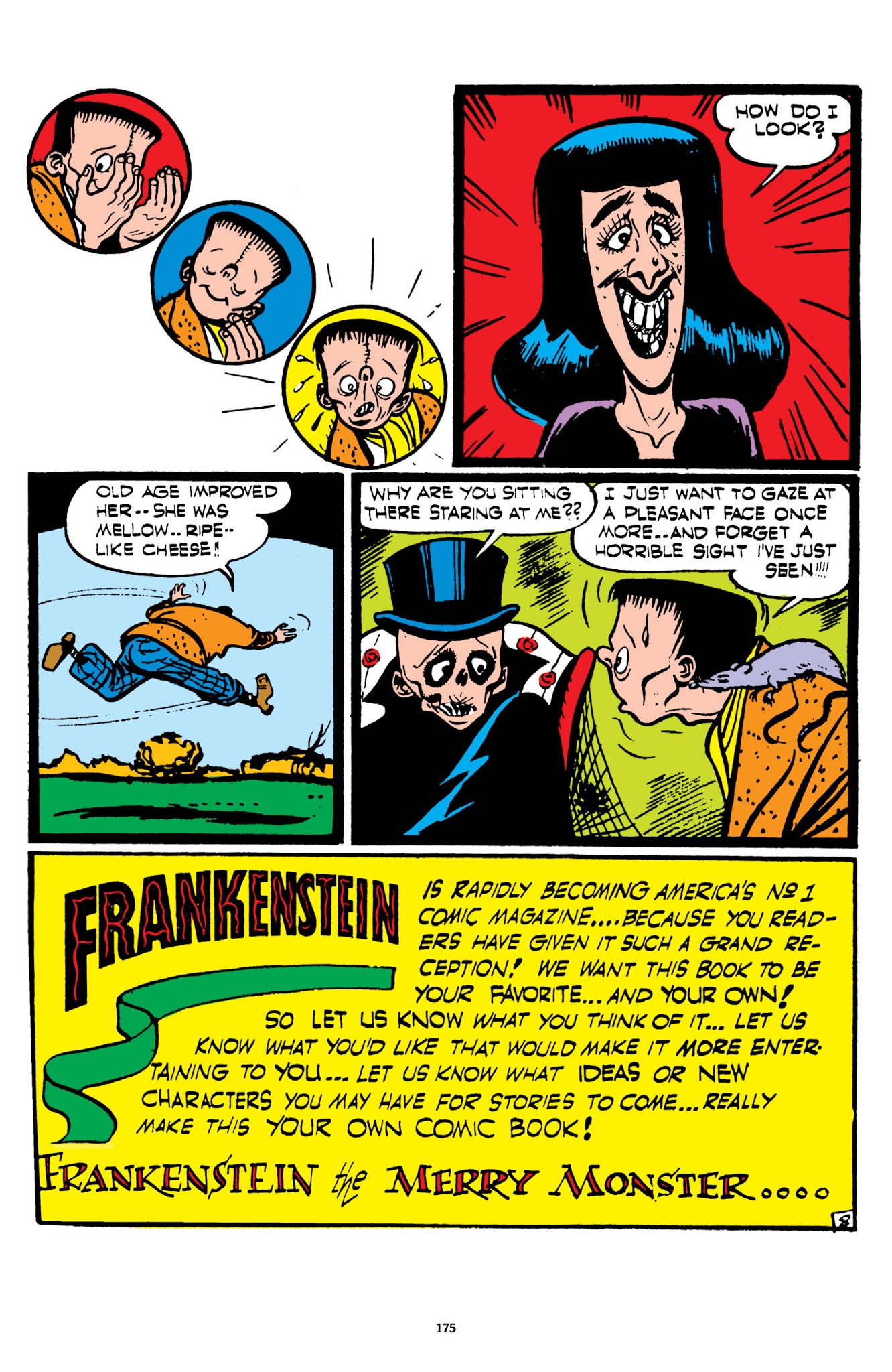 Read online Frankenstein: The Mad Science of Dick Briefer comic -  Issue # TPB - 172