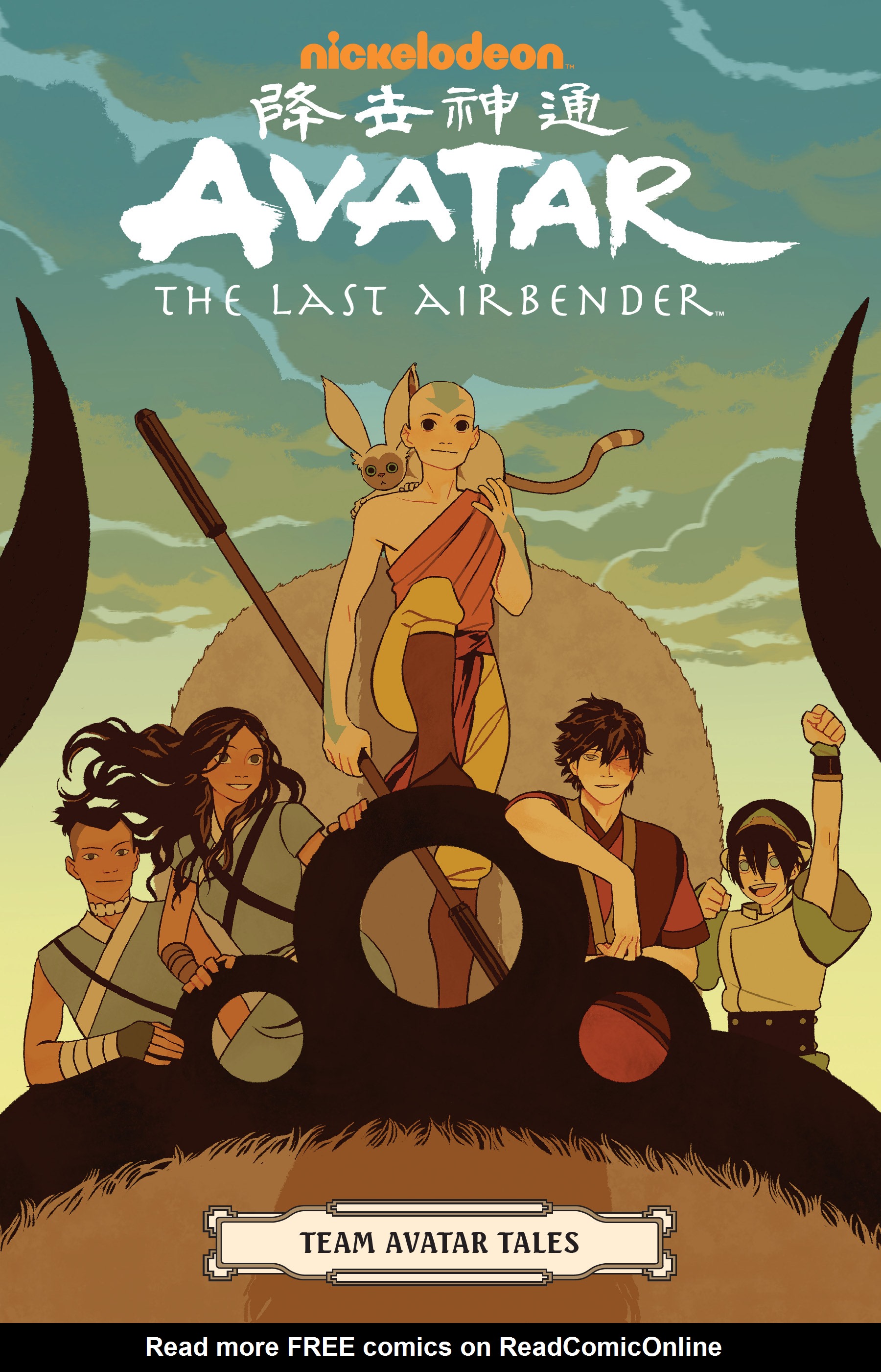 Read online Nickelodeon Avatar: The Last Airbender - Team Avatar Tales comic -  Issue # TPB - 1