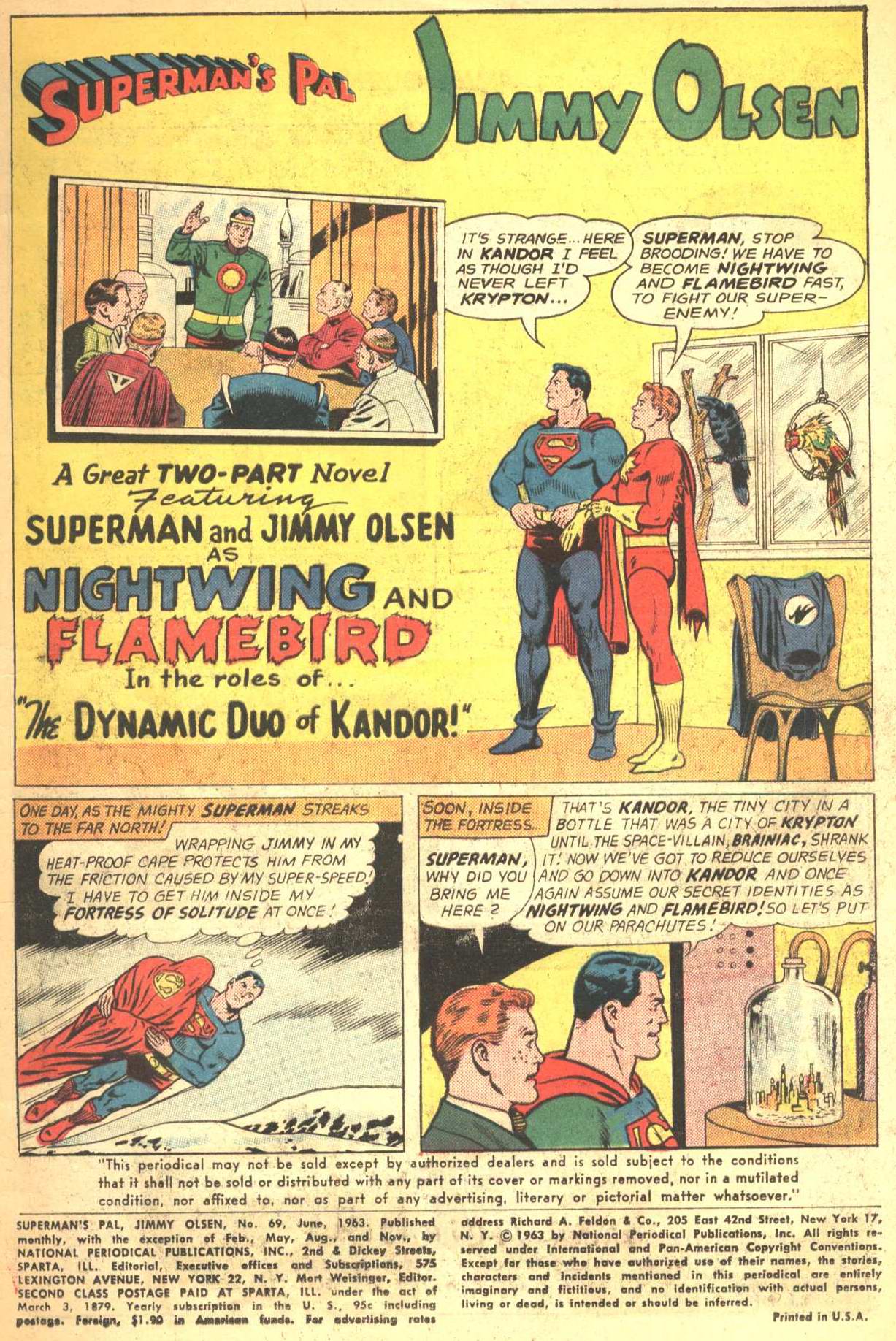 Read online Superman's Pal Jimmy Olsen comic -  Issue #69 - 2
