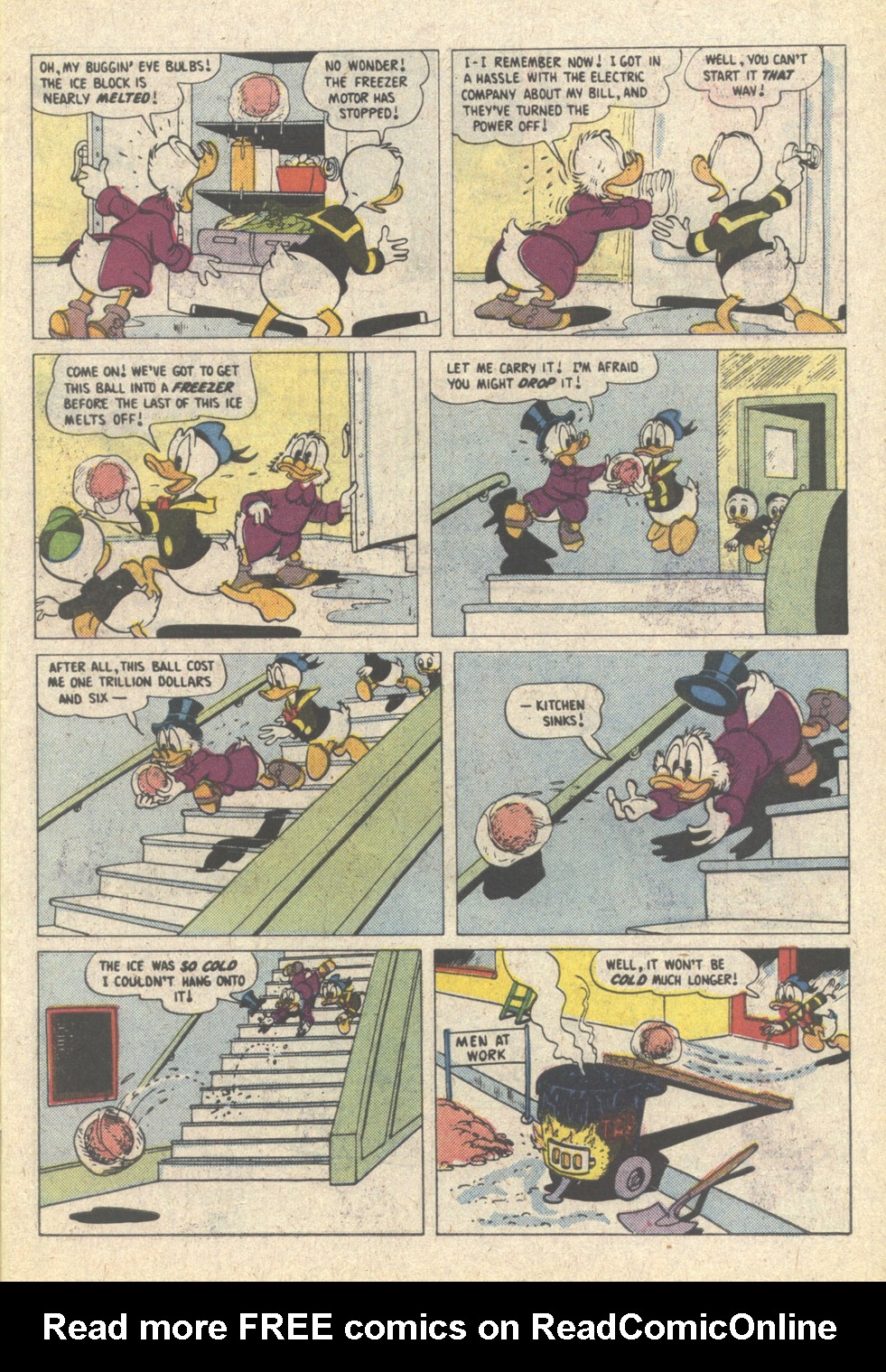 Read online Uncle Scrooge (1953) comic -  Issue #215 - 7