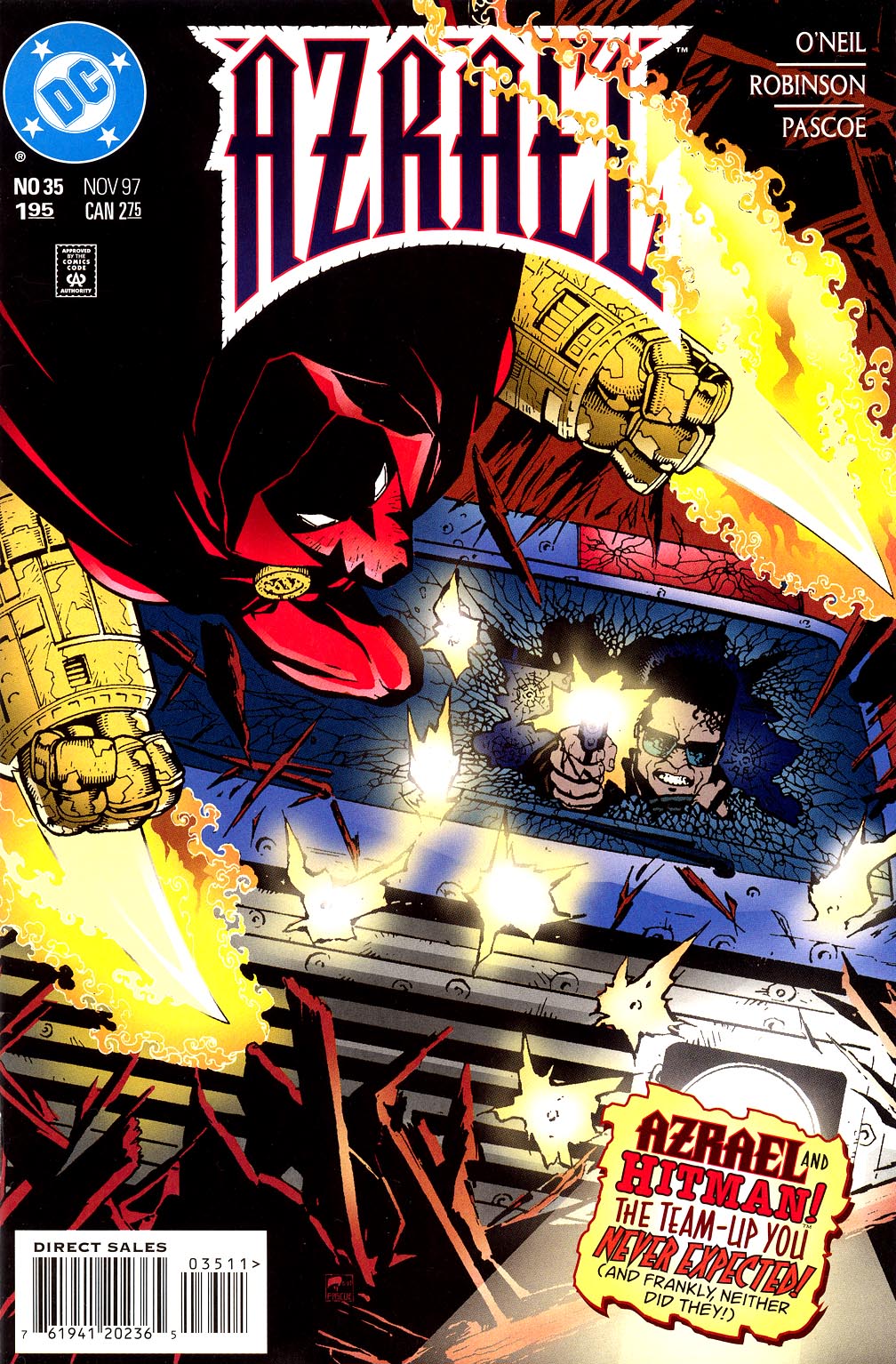 Read online Azrael (1995) comic -  Issue #35 - 1