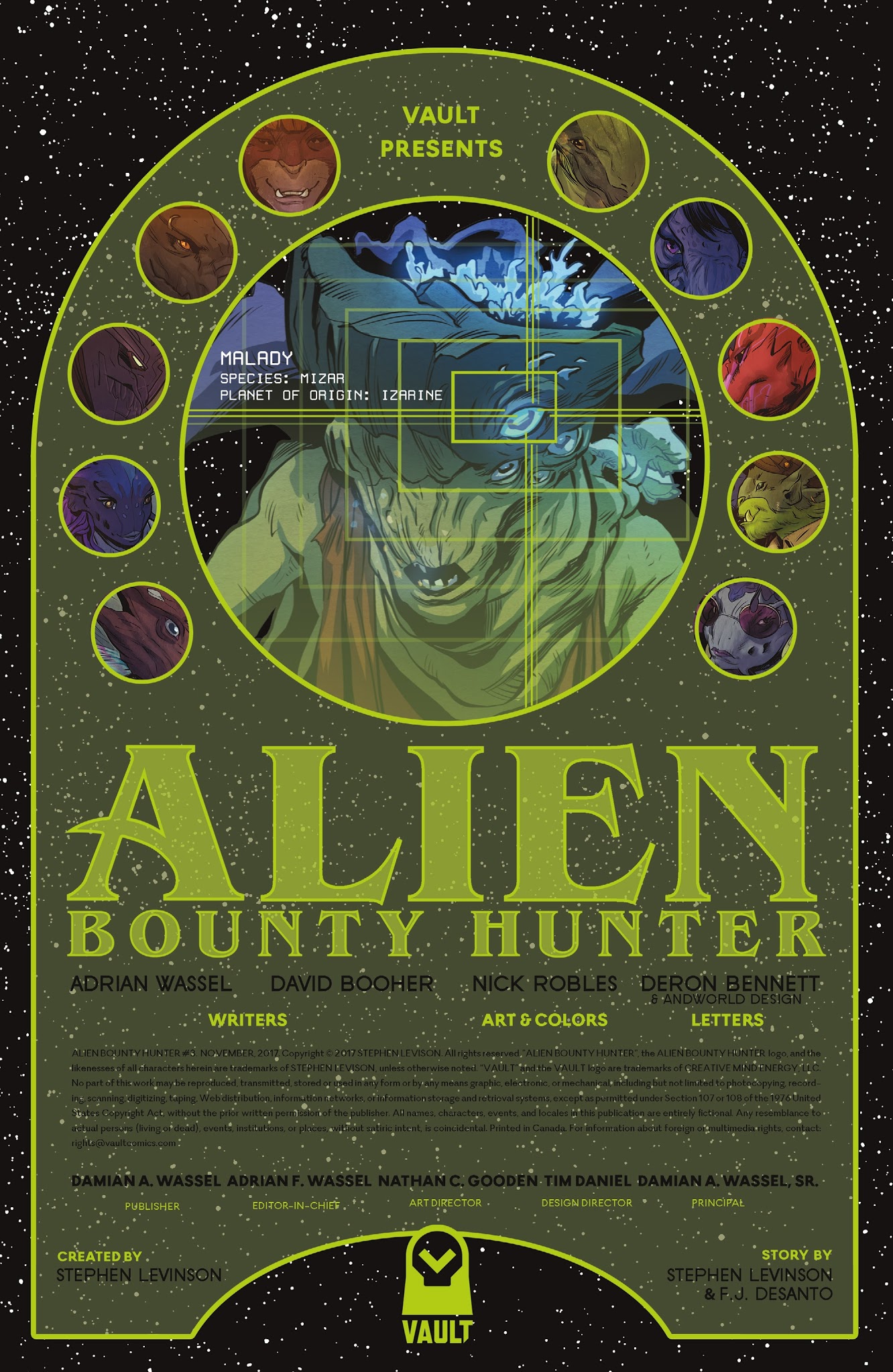 Read online Alien Bounty Hunter comic -  Issue #3 - 2