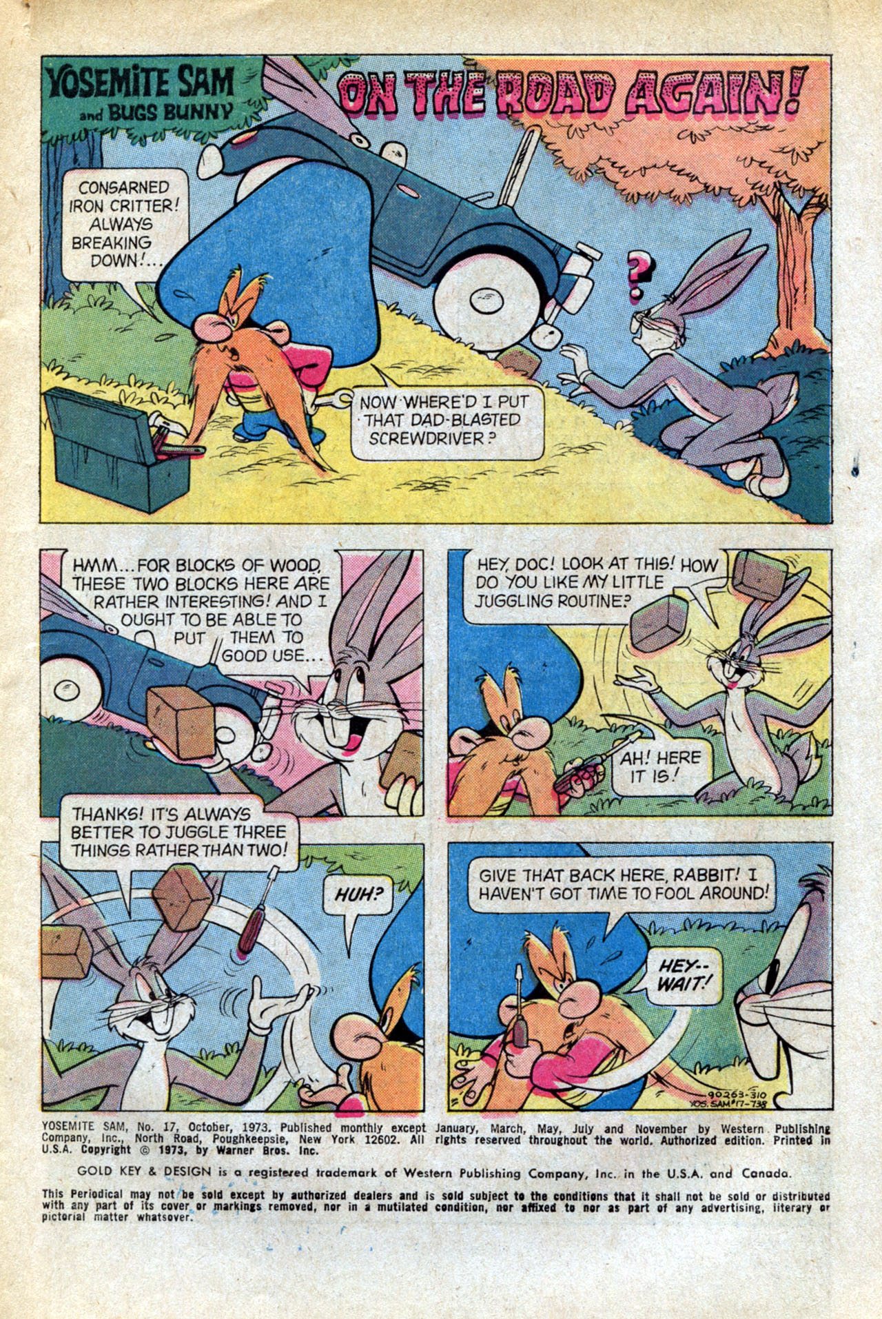 Read online Yosemite Sam and Bugs Bunny comic -  Issue #17 - 3