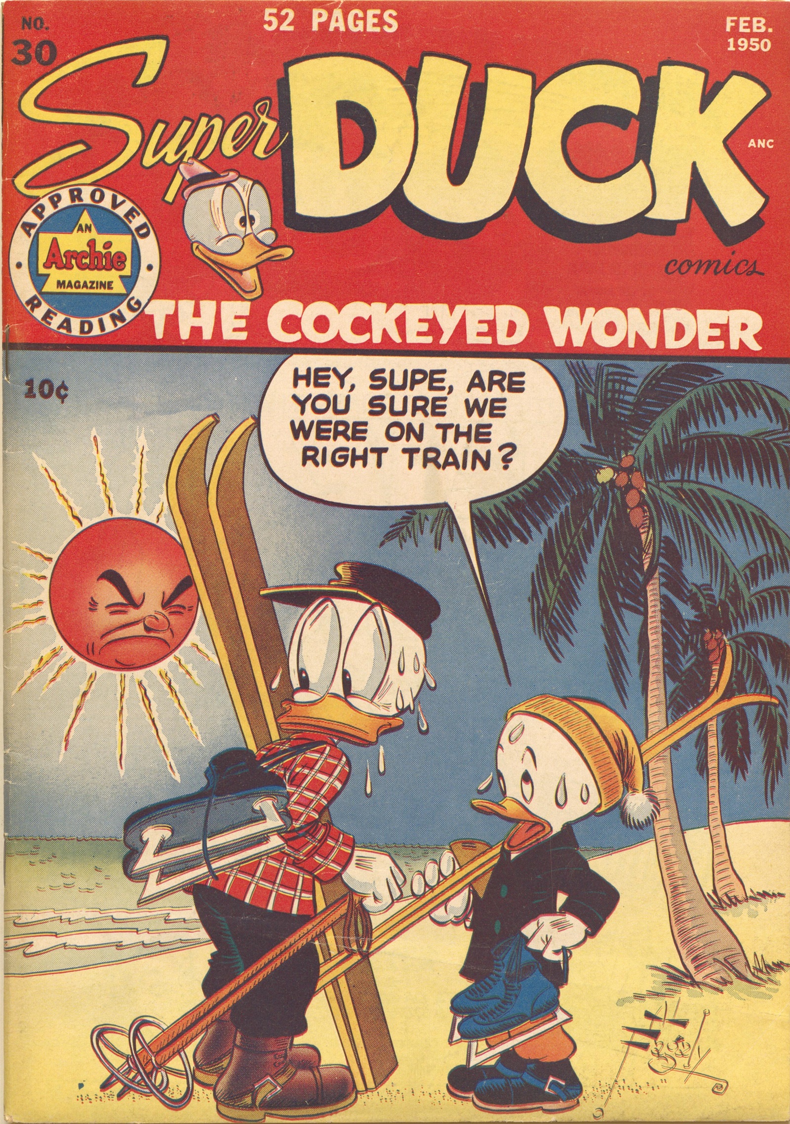 Read online Super Duck Comics comic -  Issue #30 - 1