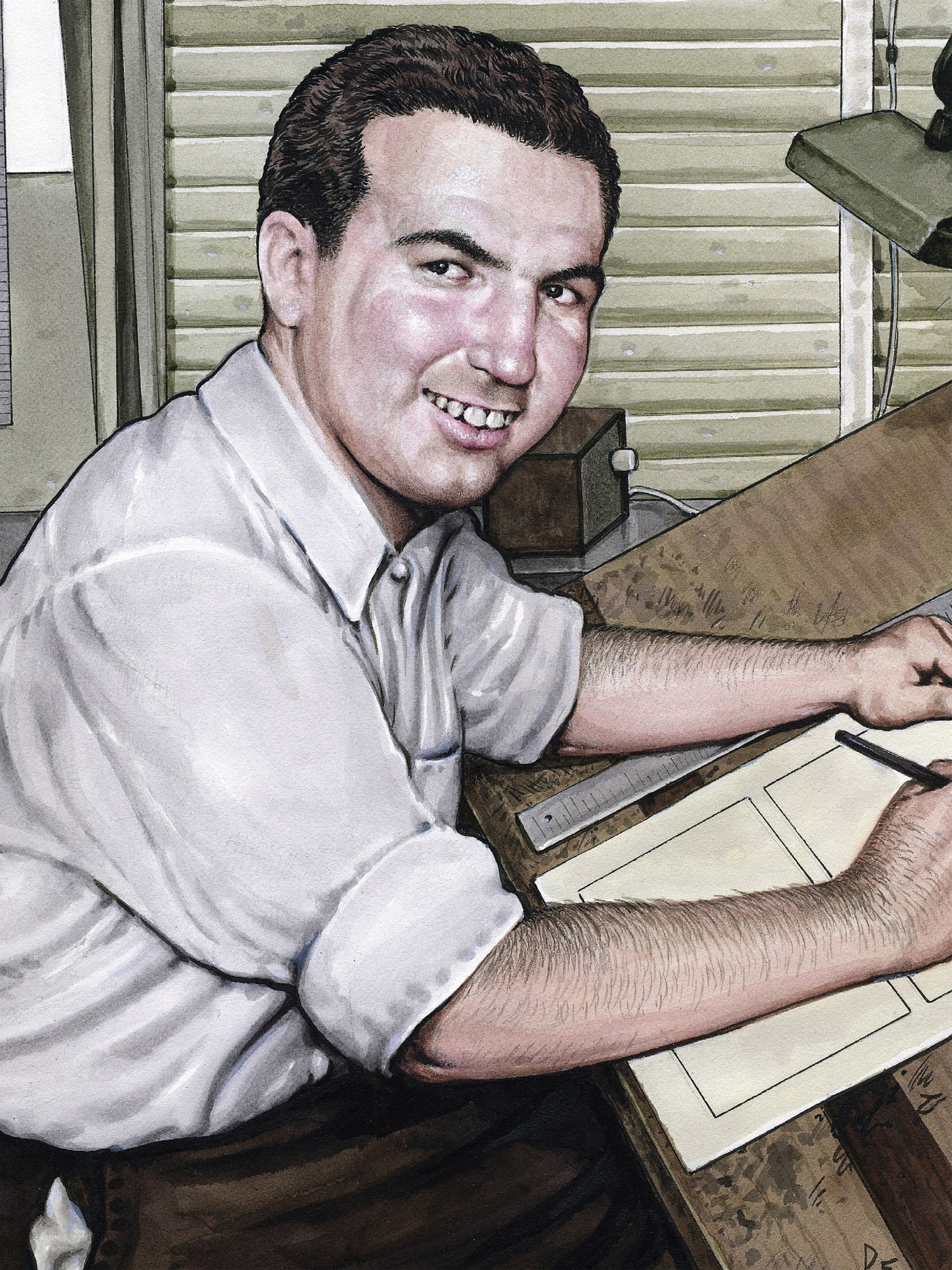 Read online More Heroes of the Comics: Portraits of the Legends of Comic Books comic -  Issue # TPB (Part 1) - 28