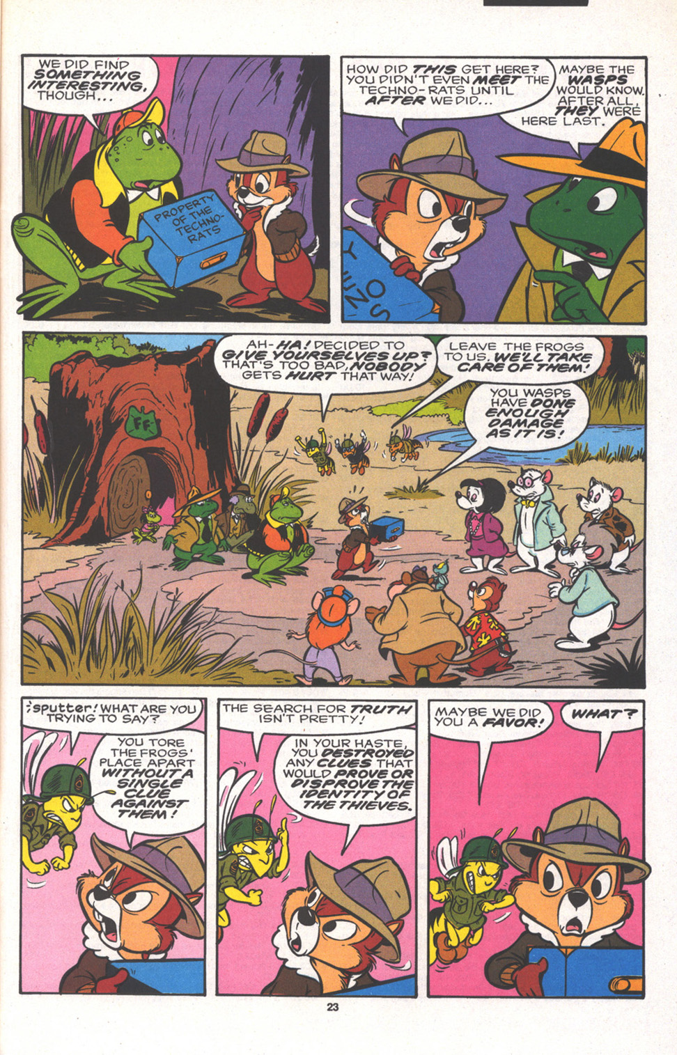 Read online Disney's Chip 'N Dale Rescue Rangers comic -  Issue #15 - 29