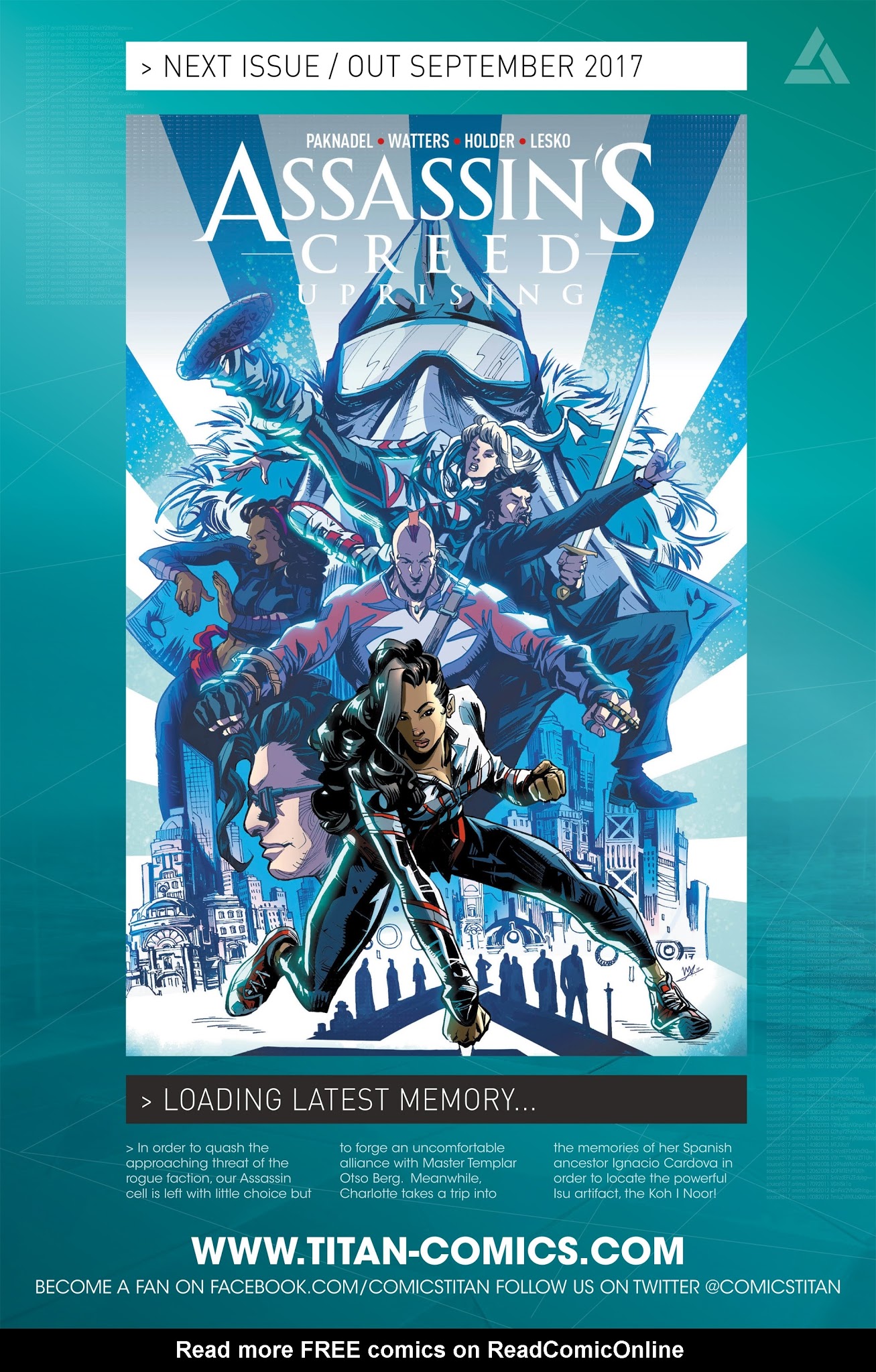 Read online Assassin's Creed: Uprising comic -  Issue #5 - 26