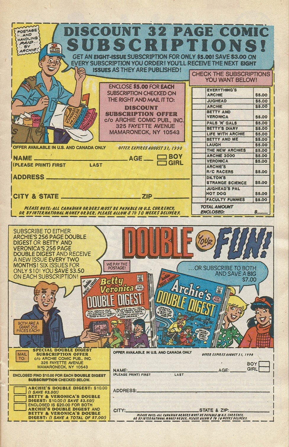 Read online Life With Archie (1958) comic -  Issue #278 - 9