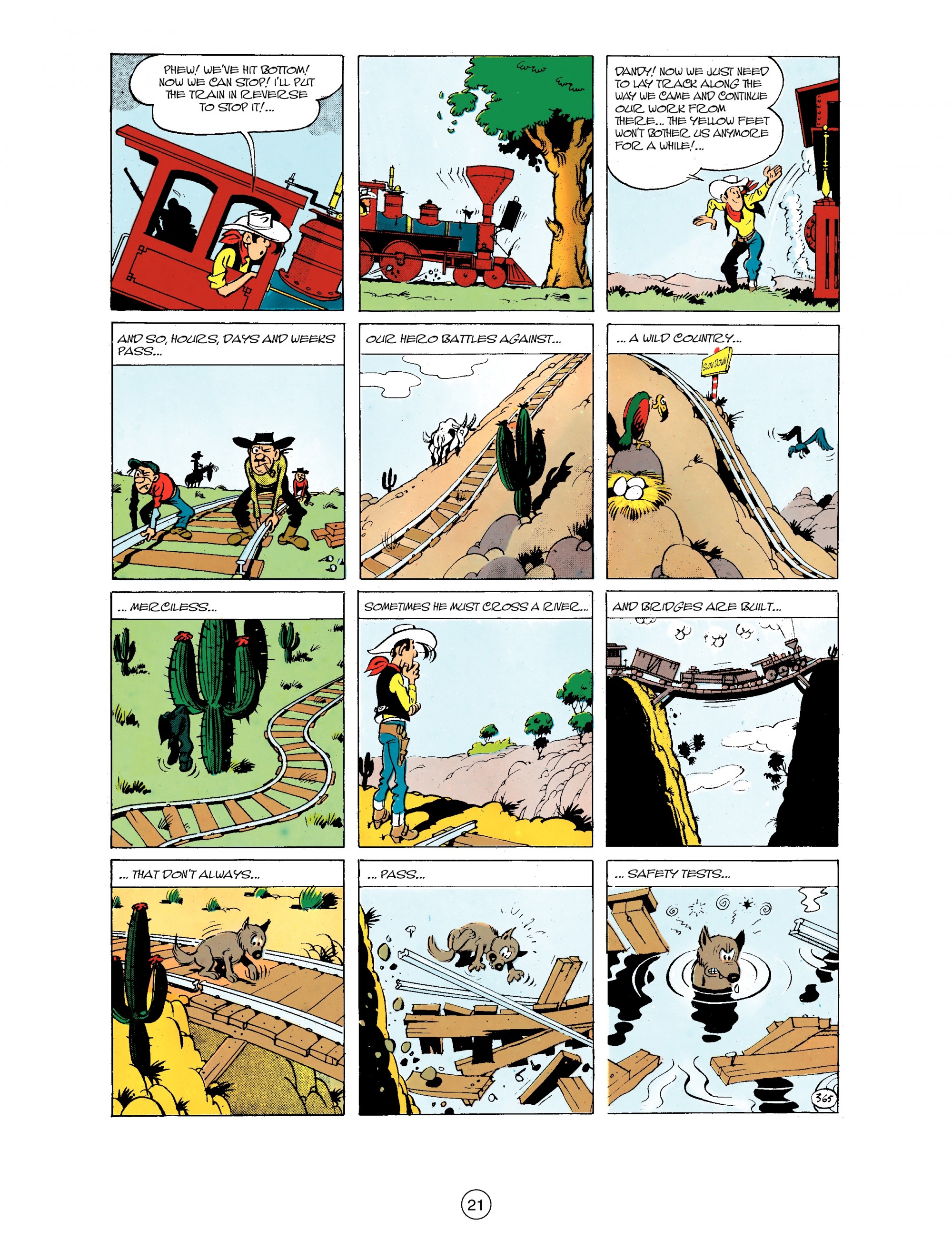 Read online A Lucky Luke Adventure comic -  Issue #32 - 21