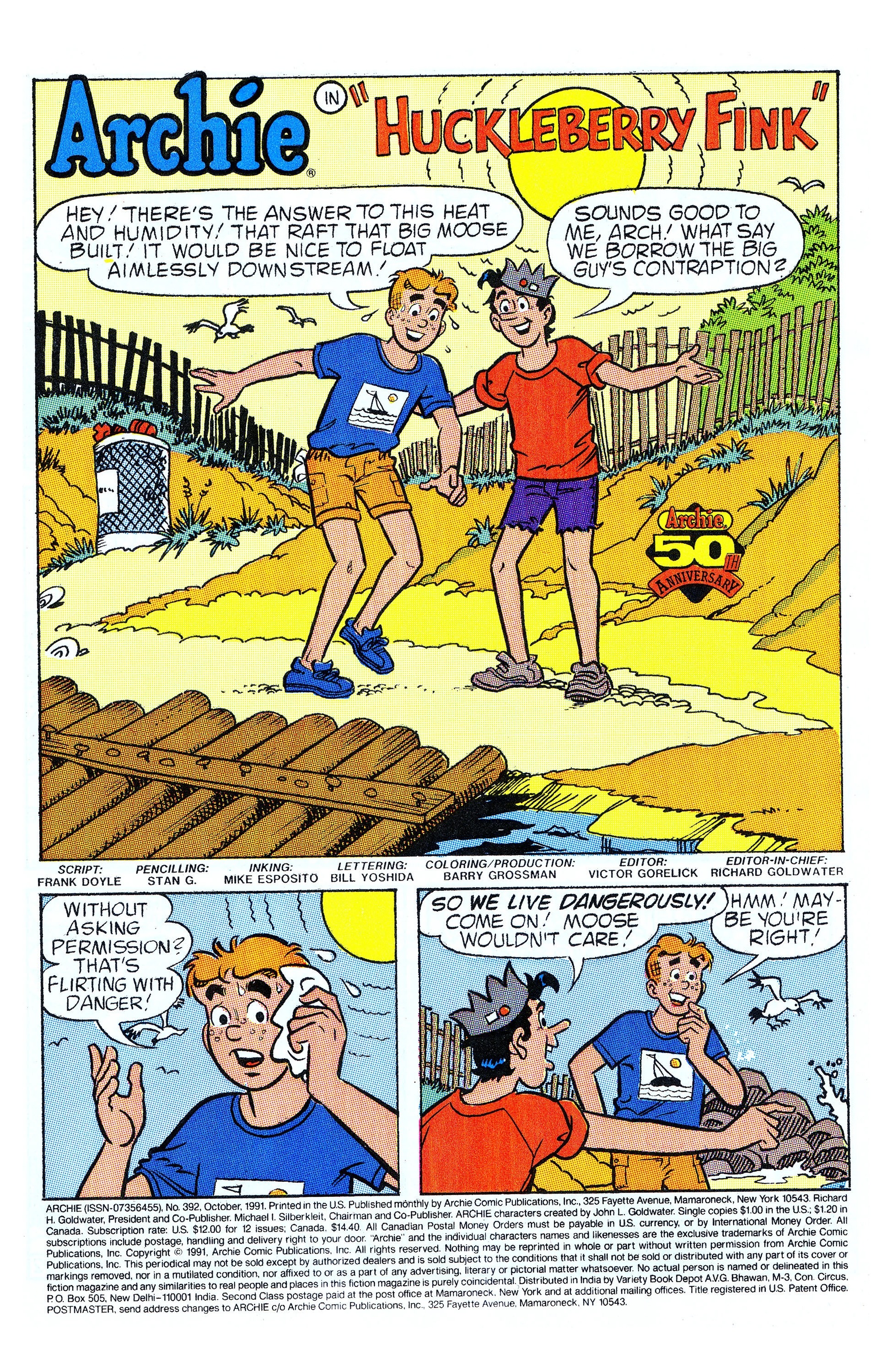 Read online Archie (1960) comic -  Issue #392 - 2