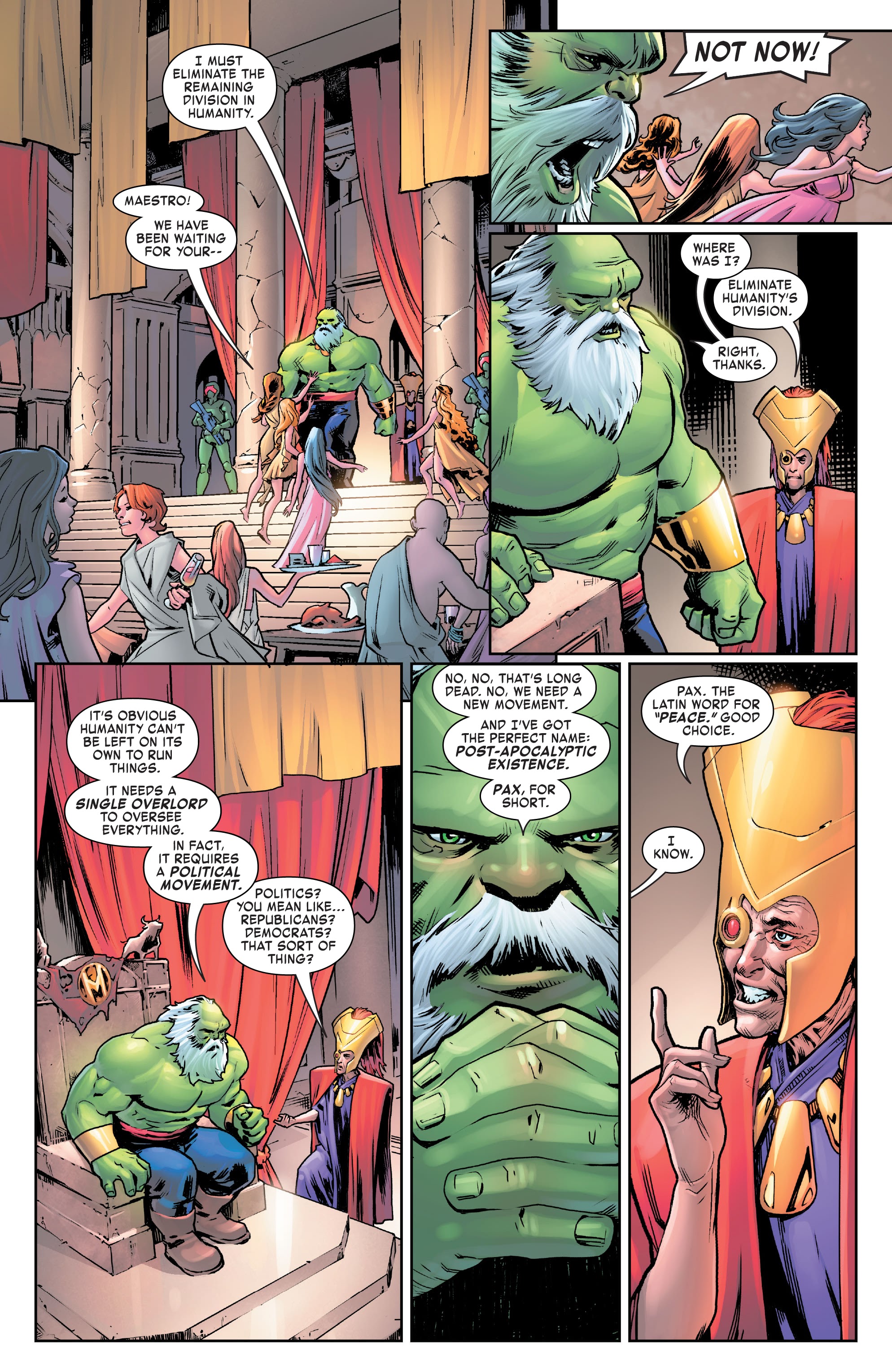 Read online Maestro: War And Pax comic -  Issue #1 - 11