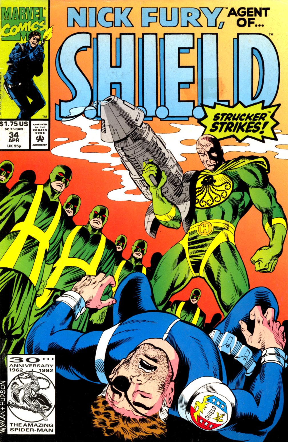 Read online Nick Fury, Agent of S.H.I.E.L.D. comic -  Issue #34 - 1