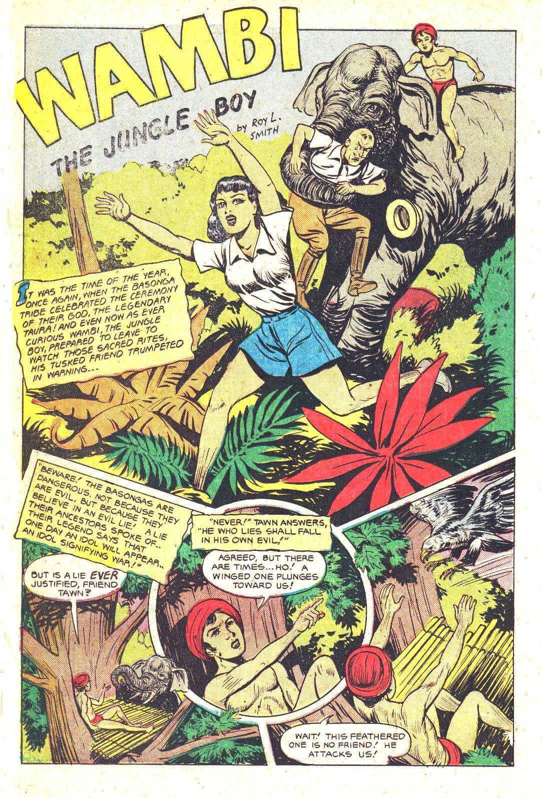Read online Wambi Jungle Boy comic -  Issue #10 - 14