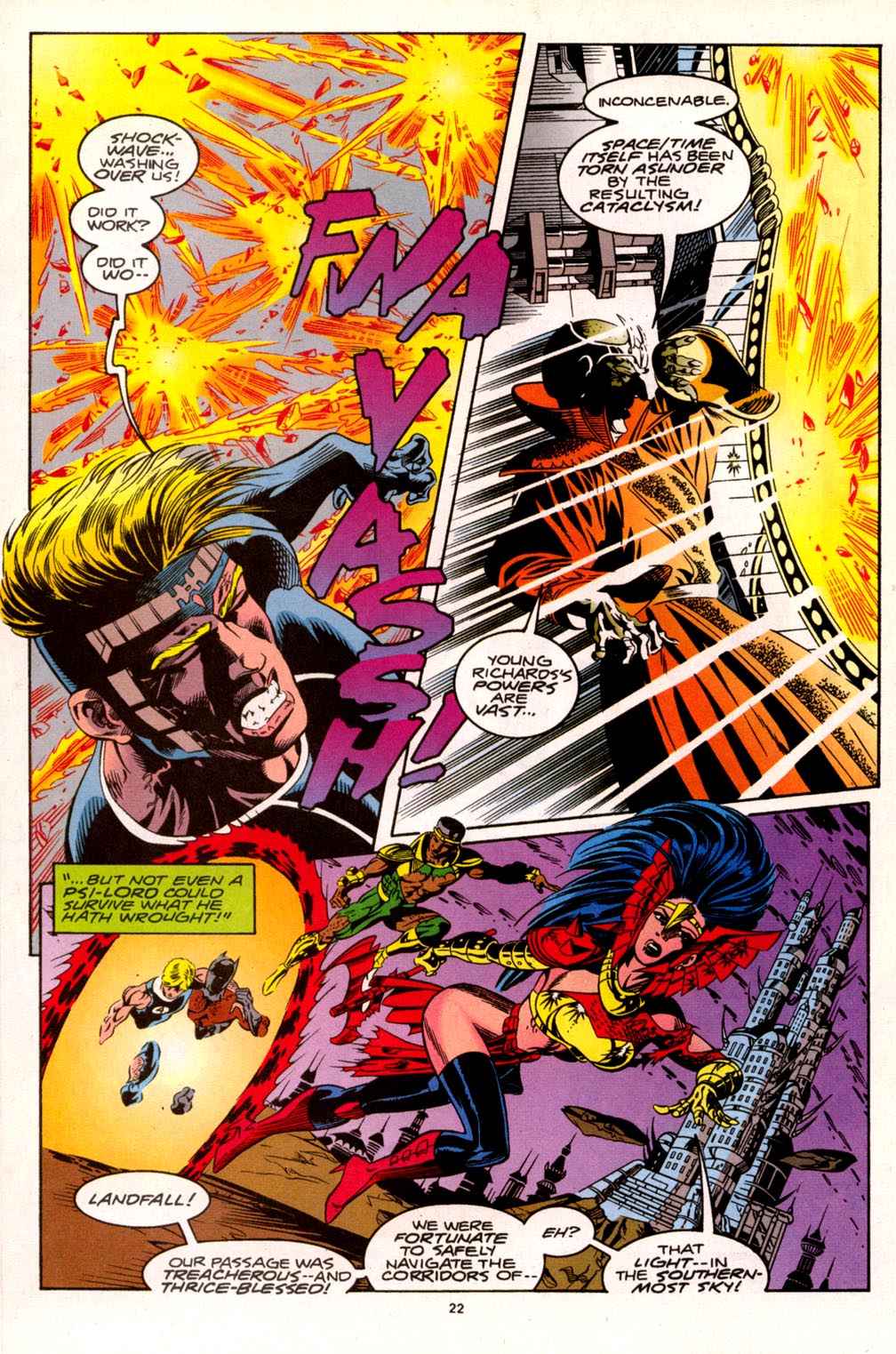 Read online Fantastic Force (1994) comic -  Issue #12 - 17