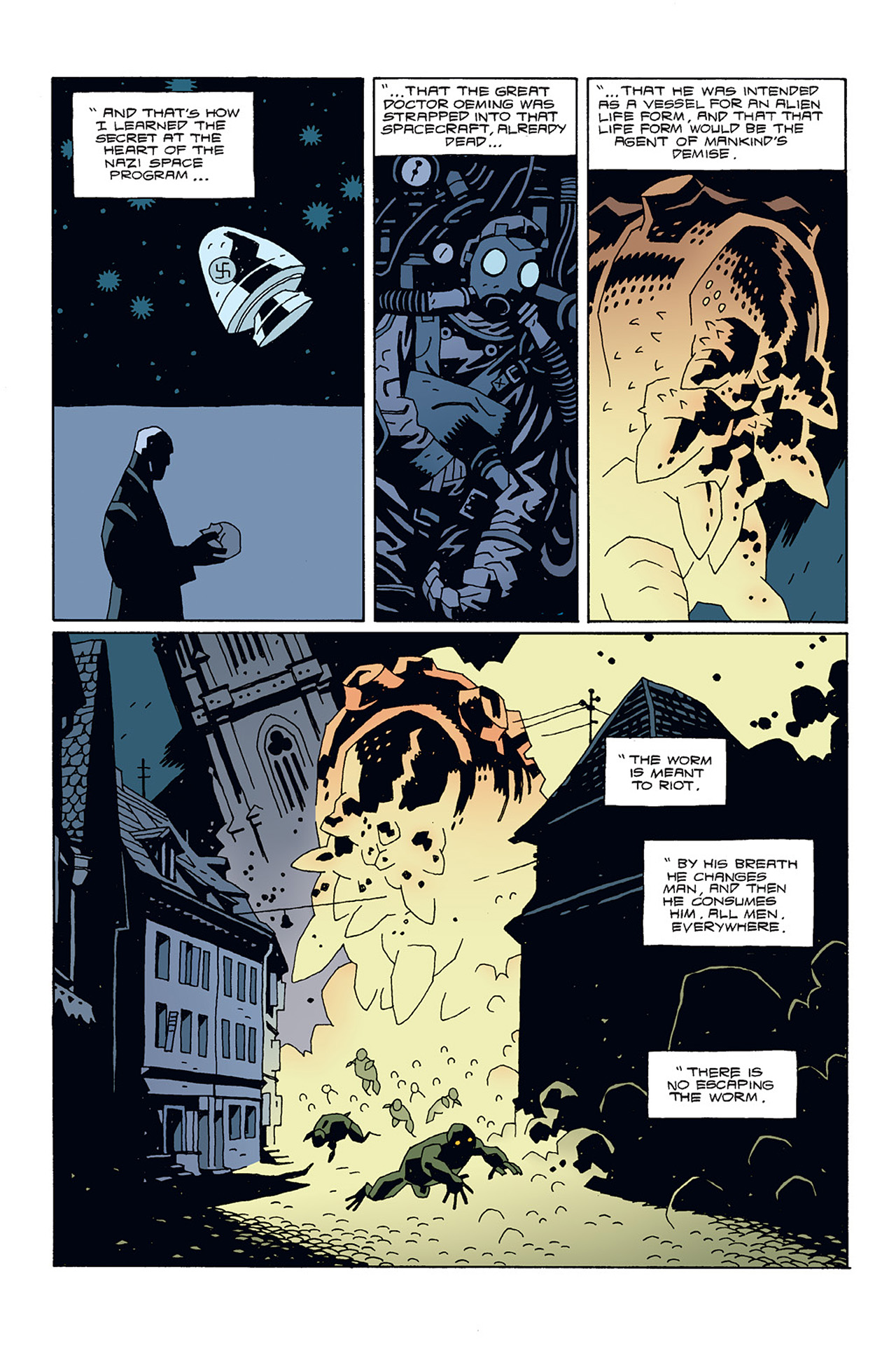 Read online Hellboy: Conqueror Worm comic -  Issue #3 - 27