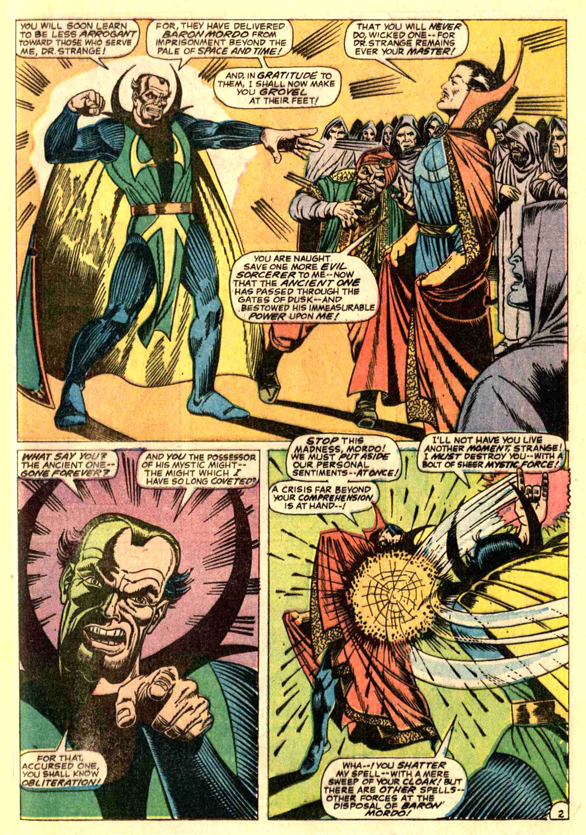 Read online Marvel Masterworks: Doctor Strange comic -  Issue # TPB 2 - 186