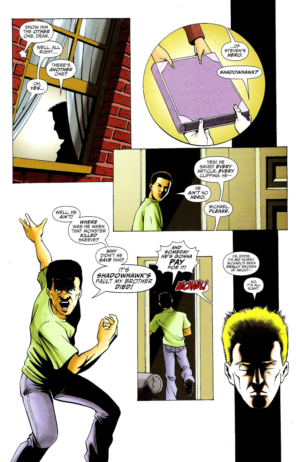 Read online ShadowHawk (2005) comic -  Issue #11 - 14