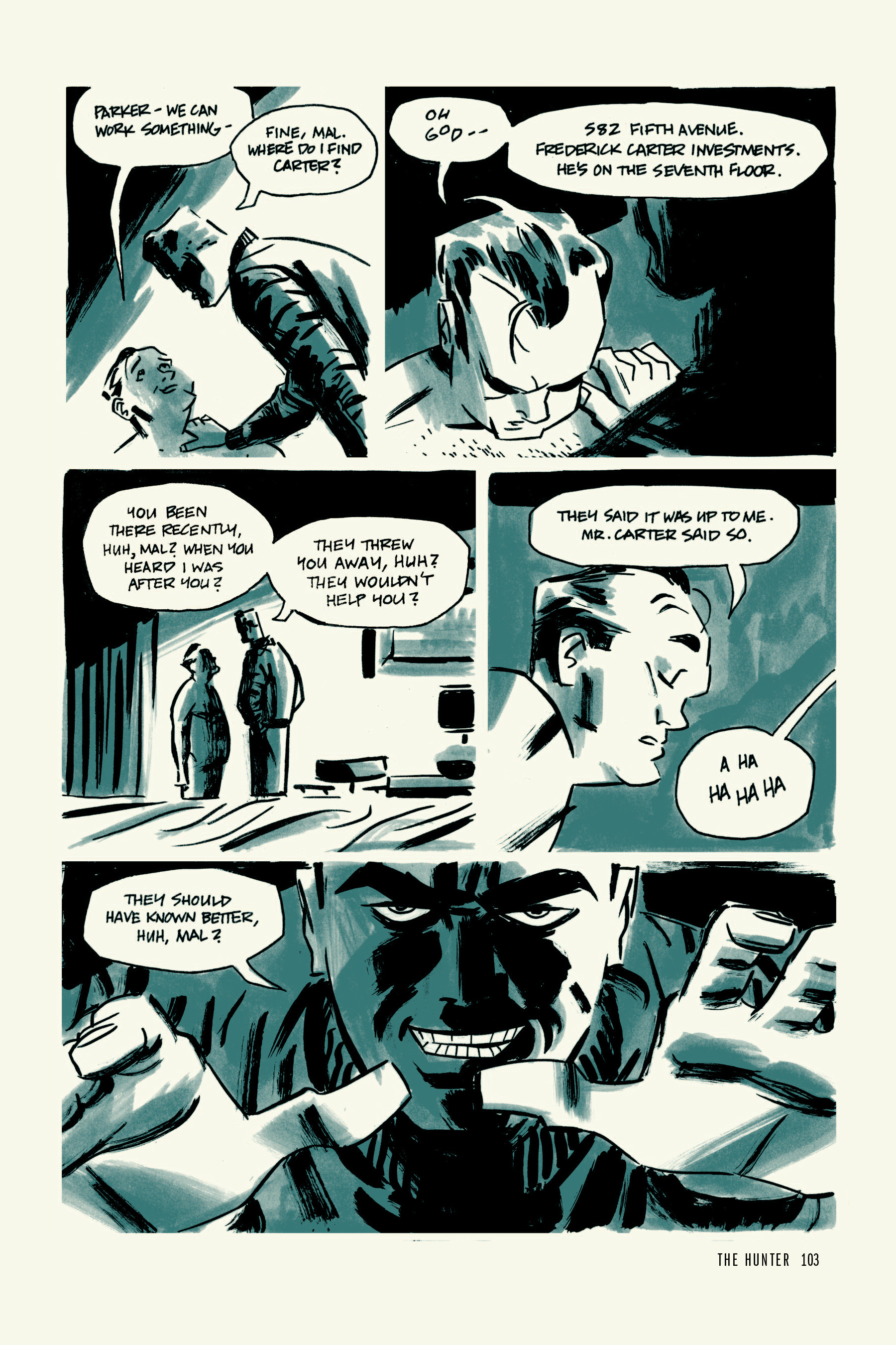 Read online Richard Stark's Parker comic -  Issue #1 - 101