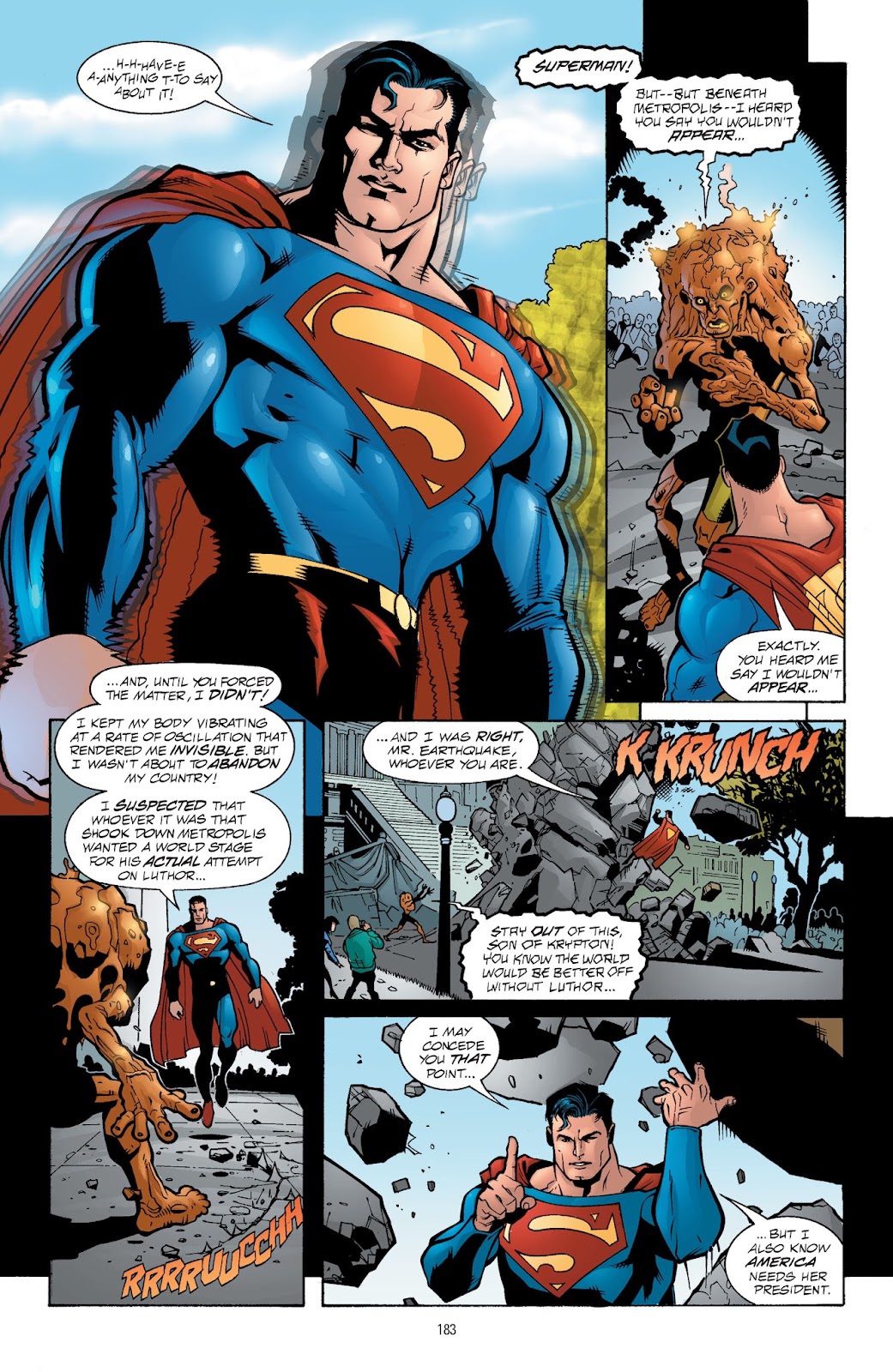 Superman: President Luthor issue TPB - Page 175