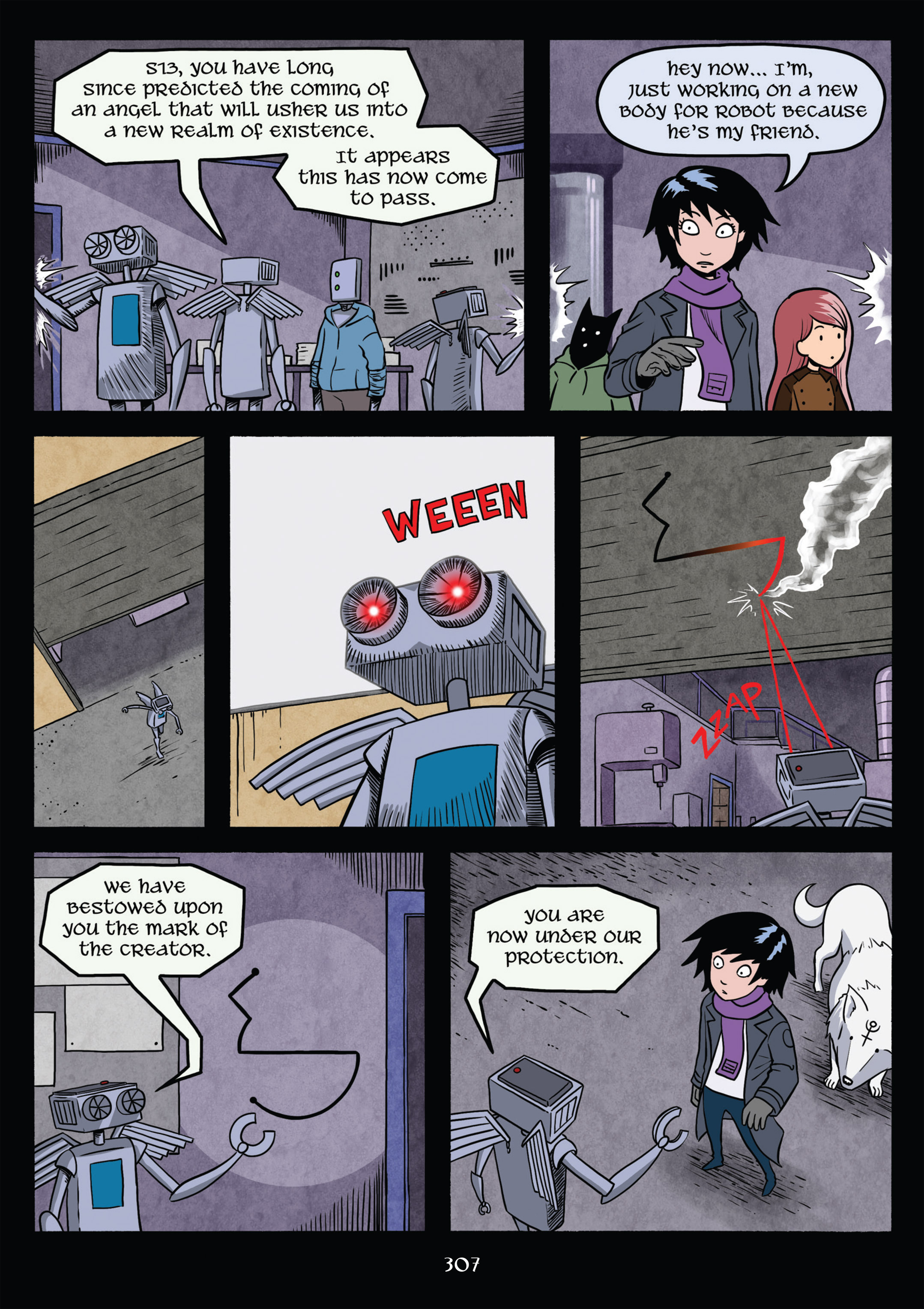 Read online Gunnerkrigg Court comic -  Issue # TPB 4 (Part 3) - 107