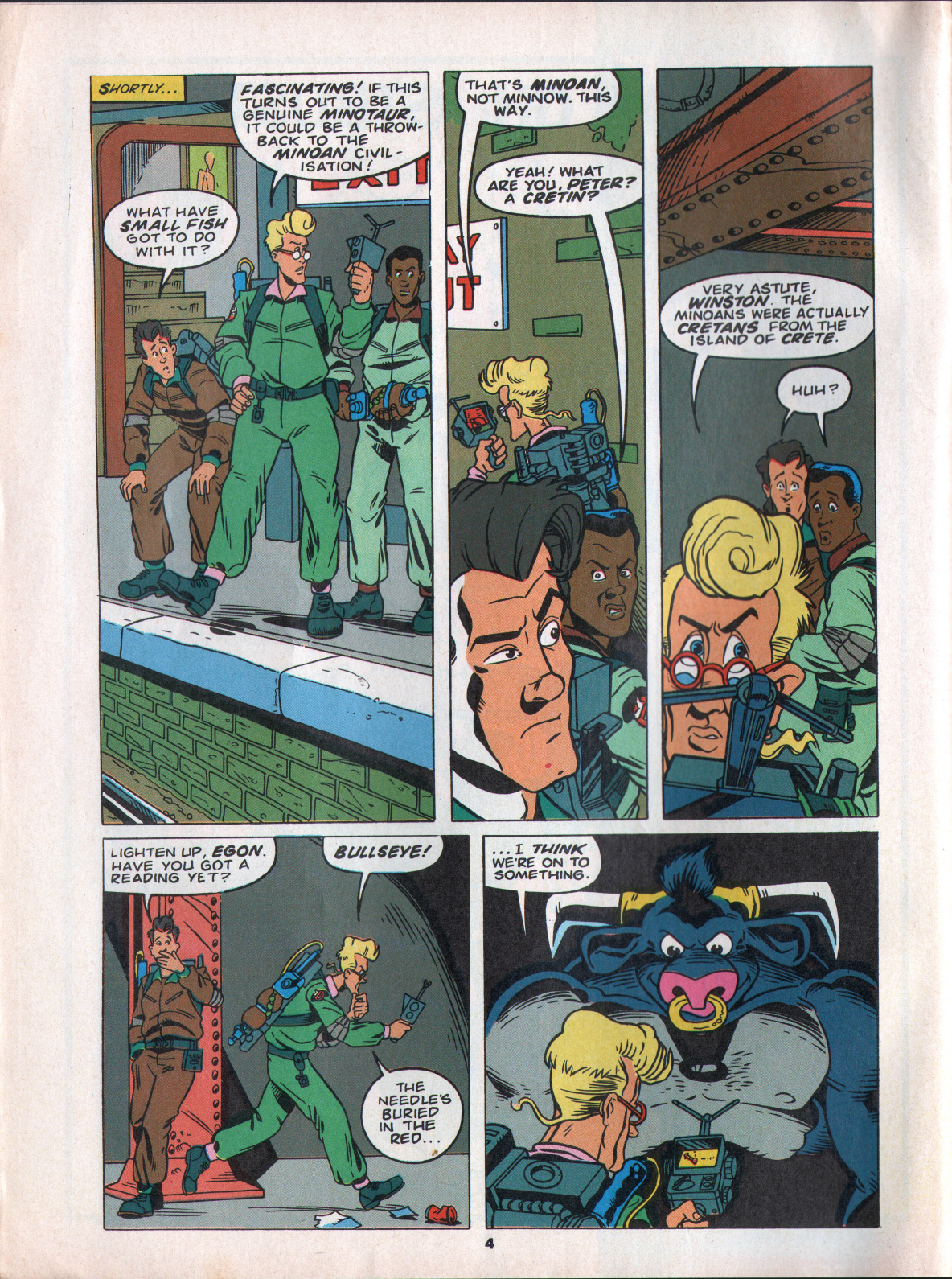 Read online The Real Ghostbusters comic -  Issue #98 - 4