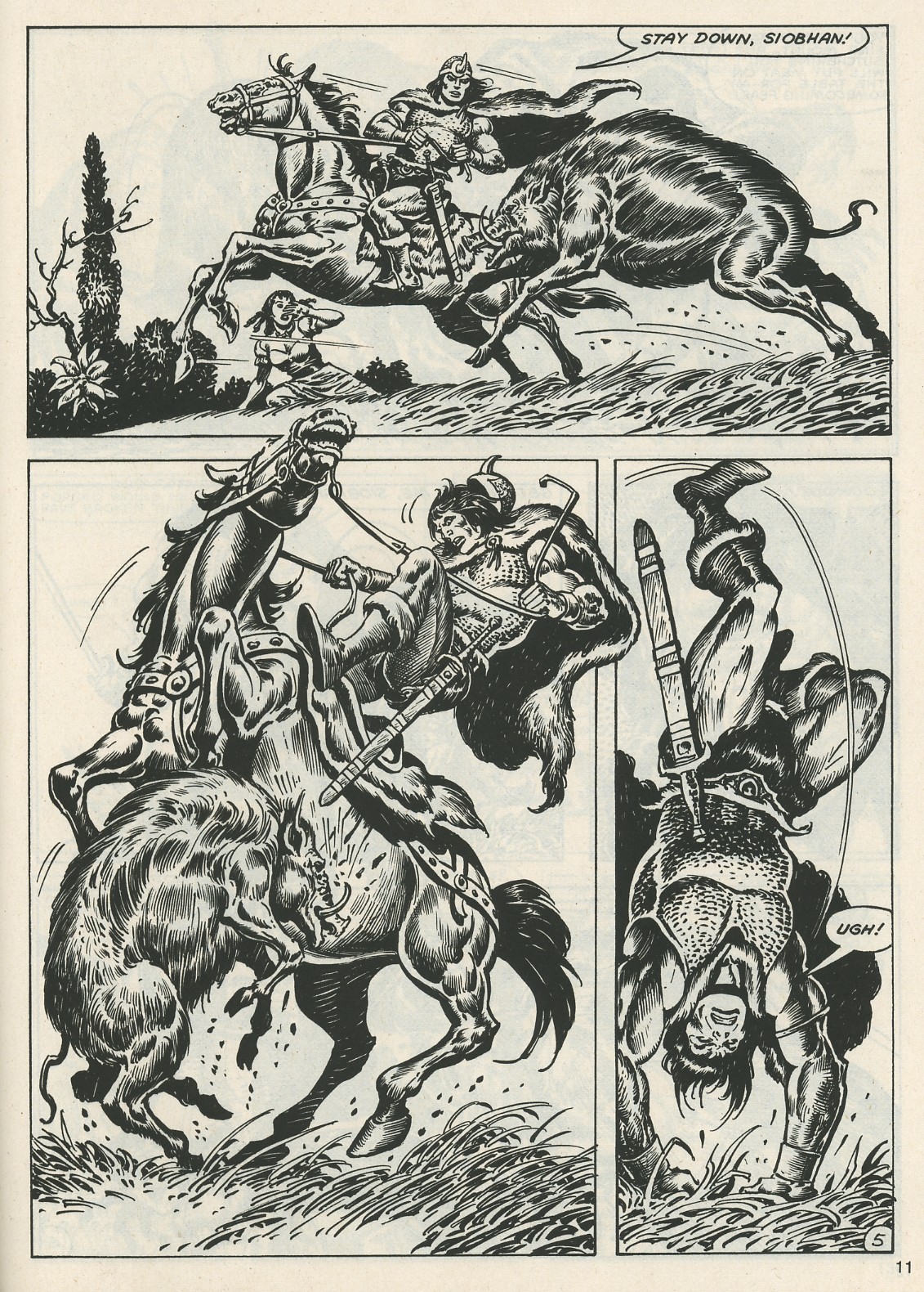 Read online The Savage Sword Of Conan comic -  Issue #119 - 11