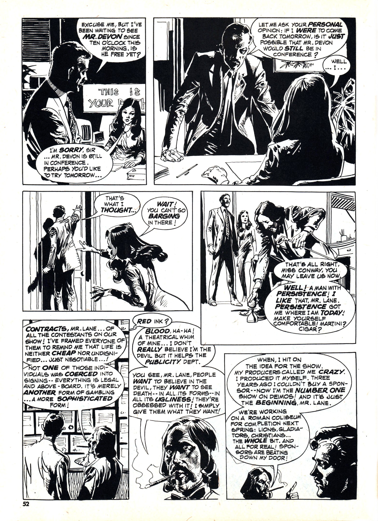 Read online Vampirella (1969) comic -  Issue #56 - 52