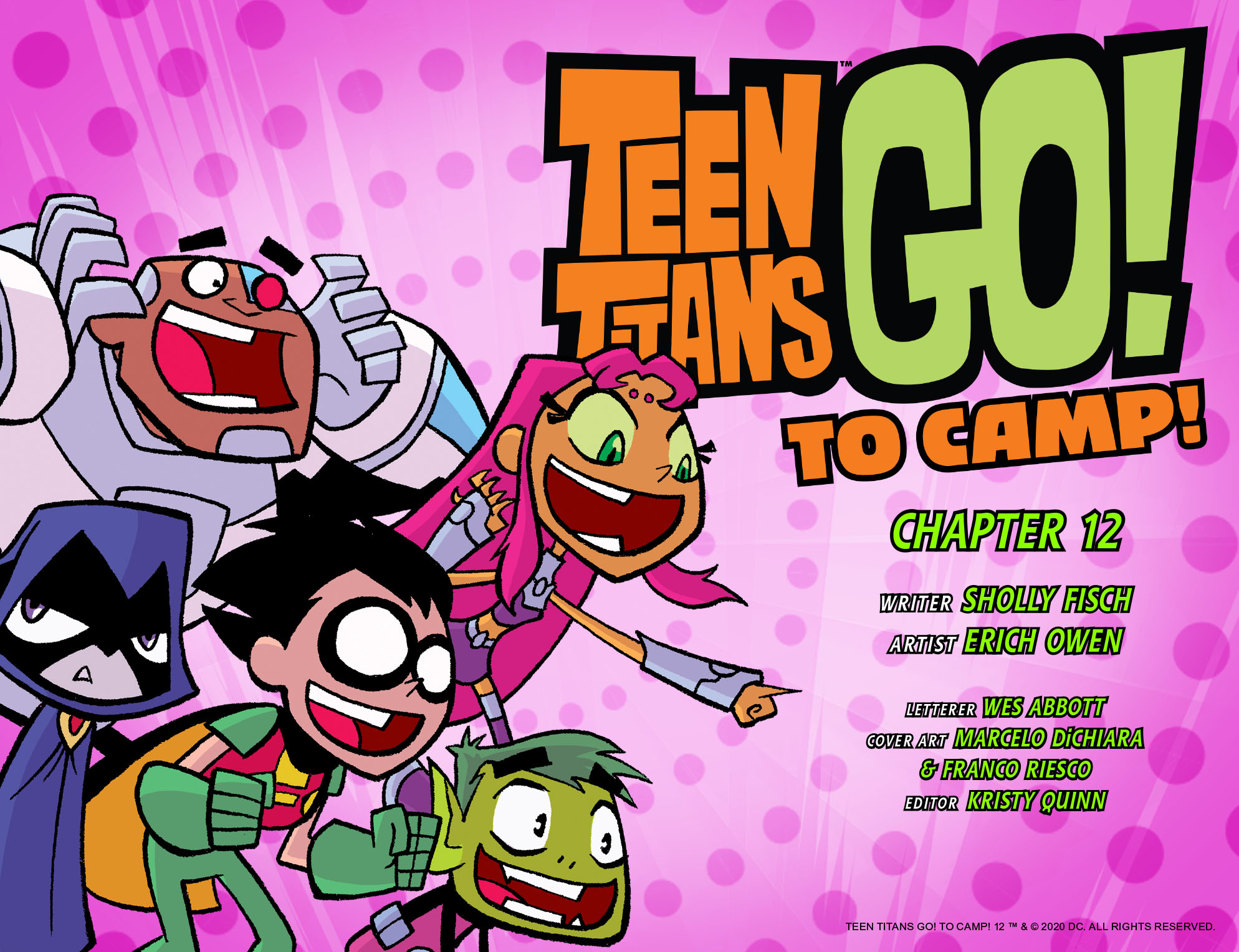 Read online Teen Titans Go! To Camp comic -  Issue #12 - 3