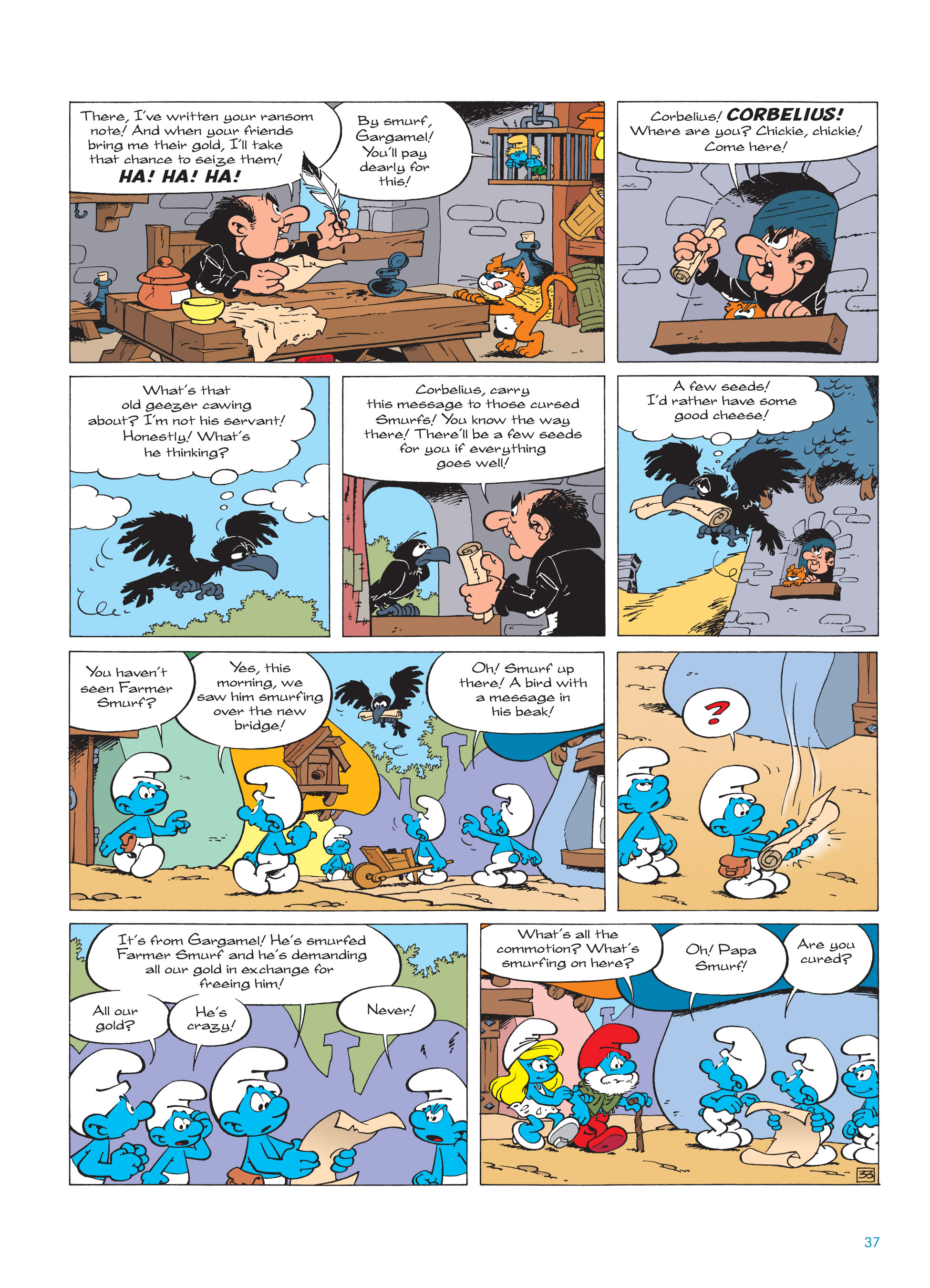 Read online The Smurfs comic -  Issue #18 - 37