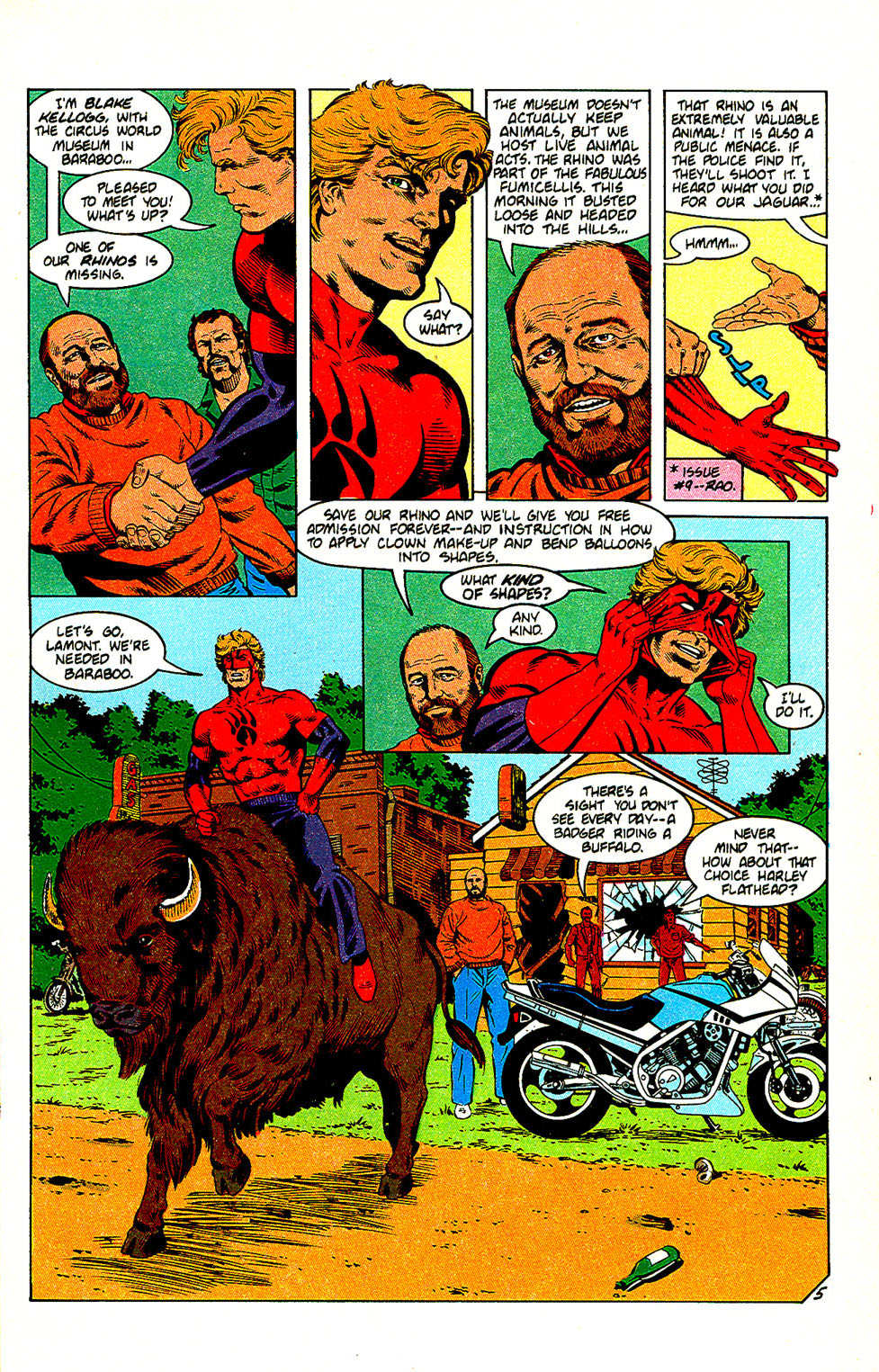 Read online The Badger comic -  Issue #17 - 7