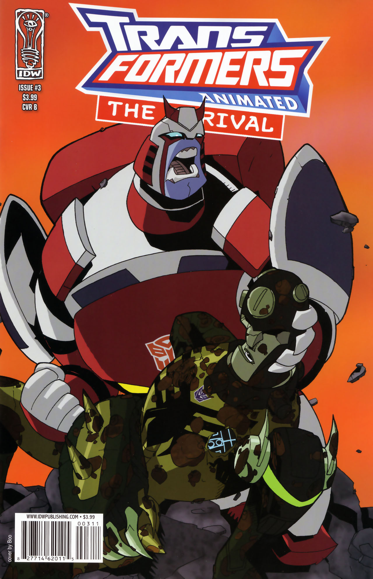 Read online Transformers Animated: The Arrival comic -  Issue #3 - 1