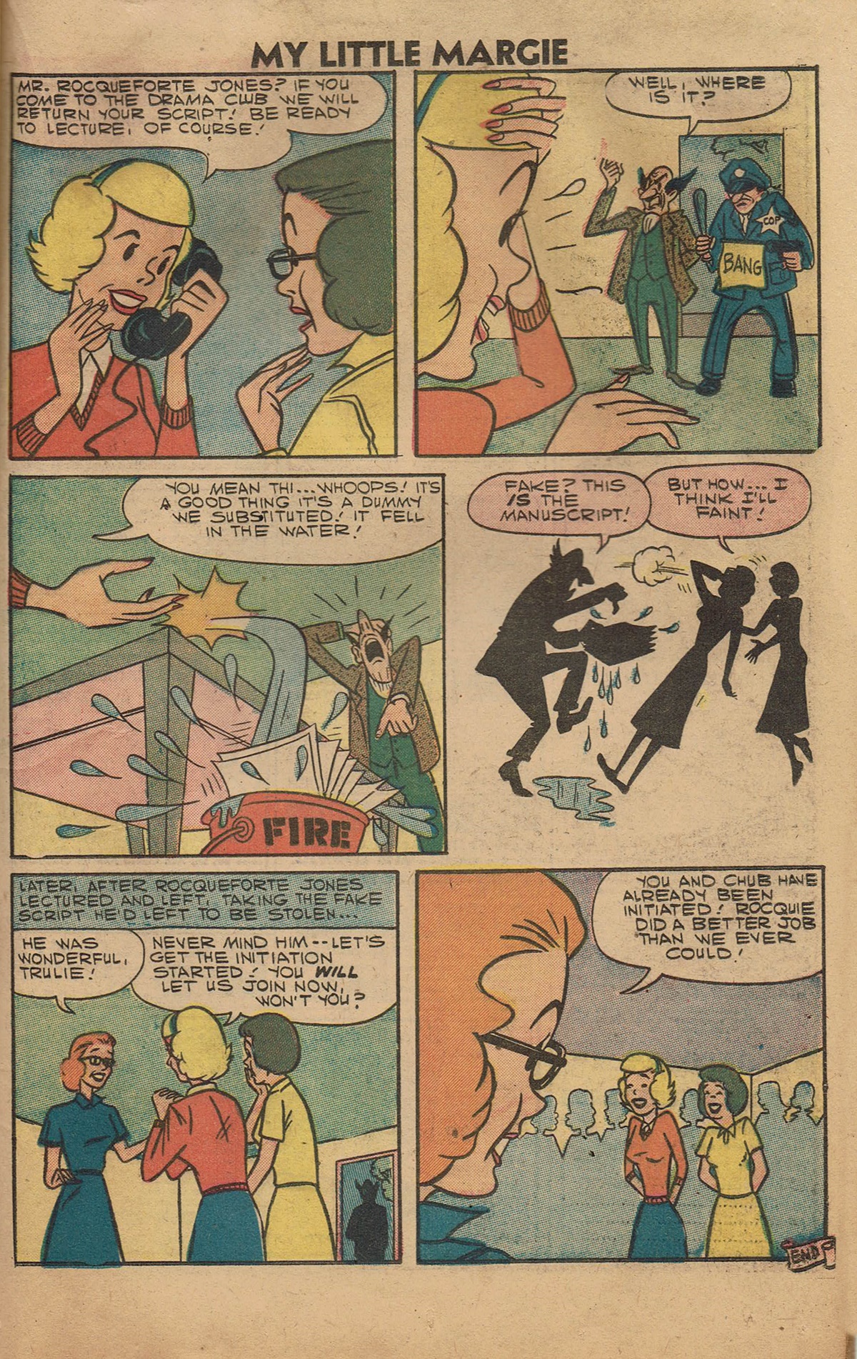 Read online My Little Margie (1954) comic -  Issue #20 - 40