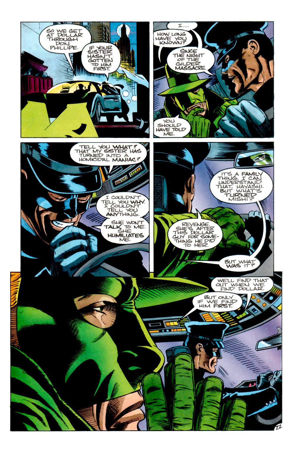 Read online The Green Hornet (1991) comic -  Issue #2 - 22