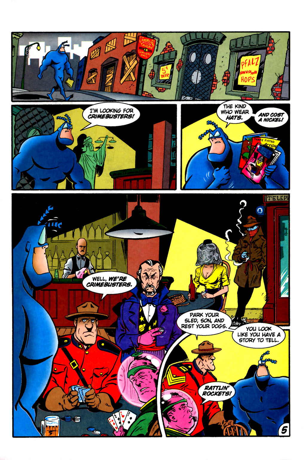 Read online The Tick: Days of Drama comic -  Issue #2 - 7