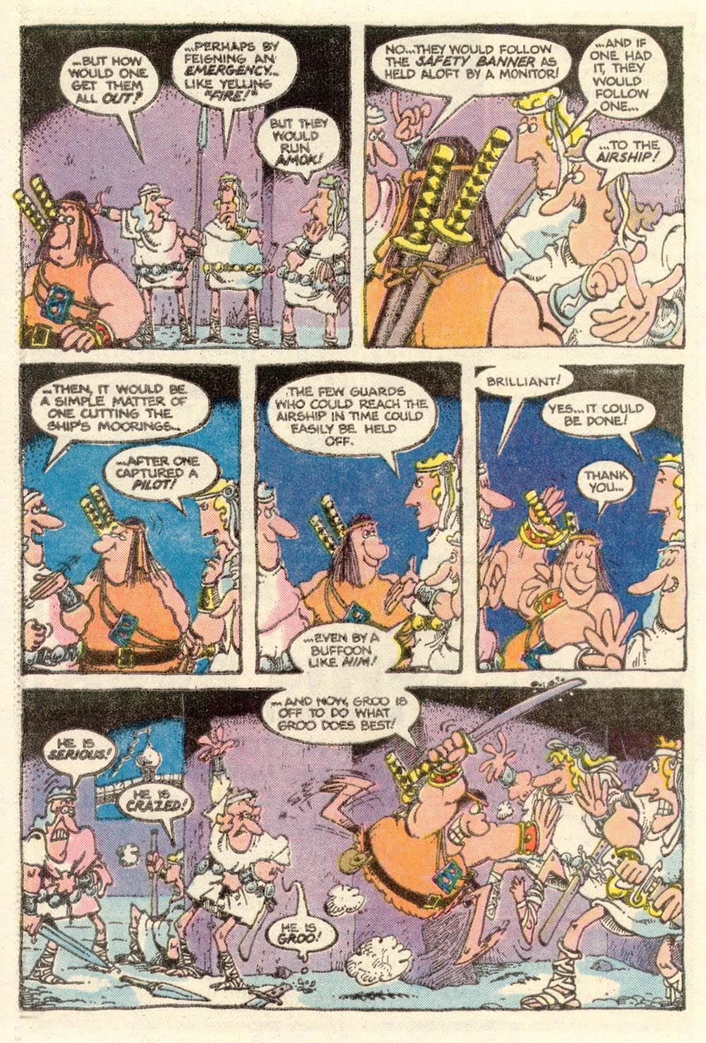 Read online Sergio Aragonés Groo the Wanderer comic -  Issue #4 - 17