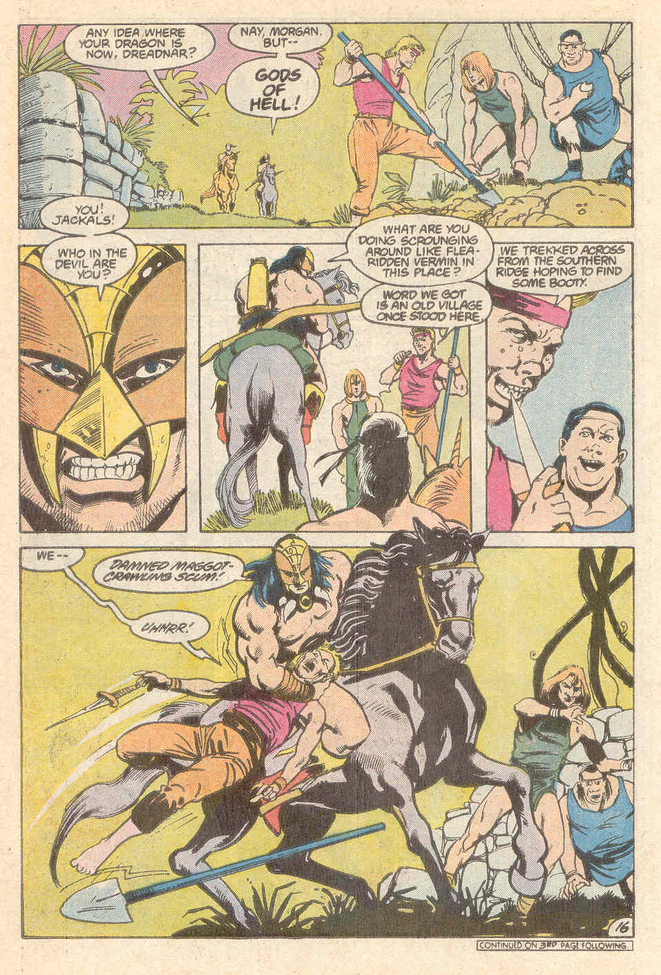 Read online Warlord (1976) comic -  Issue #127 - 16