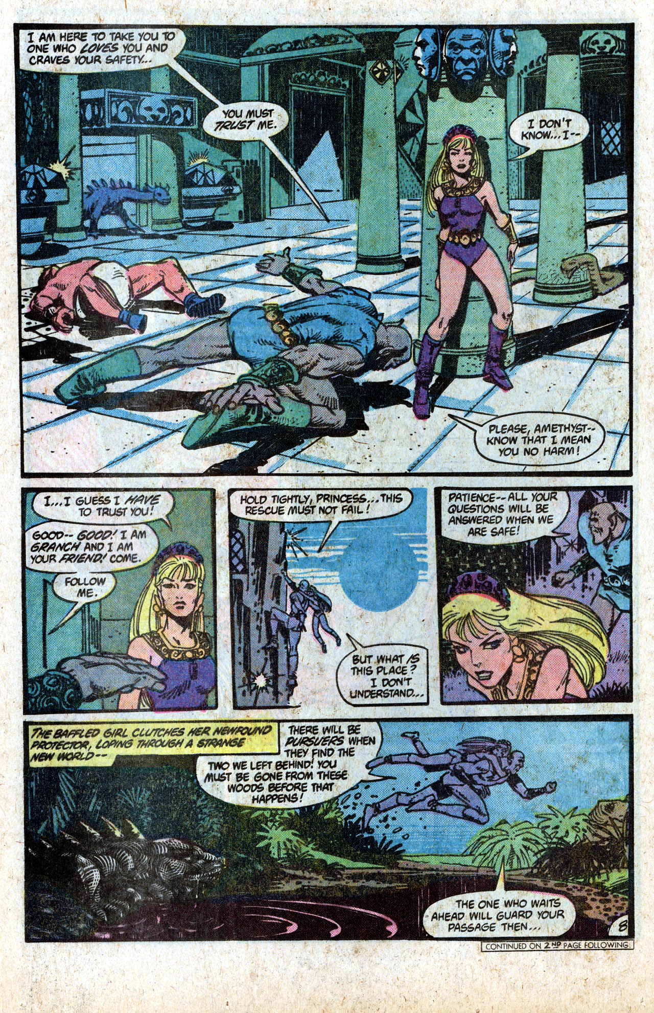 Read online Amethyst, Princess of Gemworld comic -  Issue #1 - 12