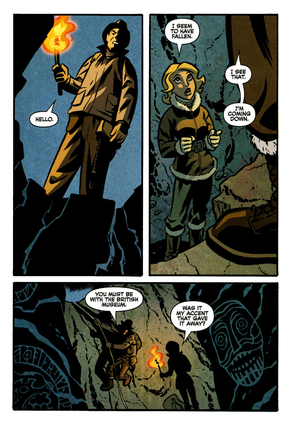 Read online Indiana Jones Adventures comic -  Issue #1 - 13