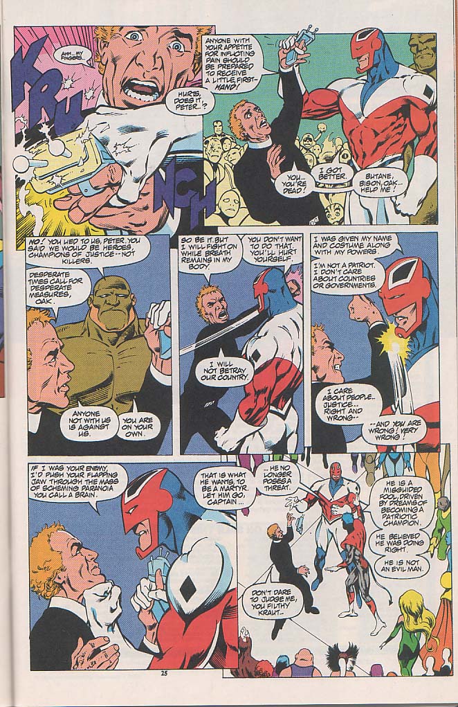 Read online Excalibur (1988) comic -  Issue #65 - 20