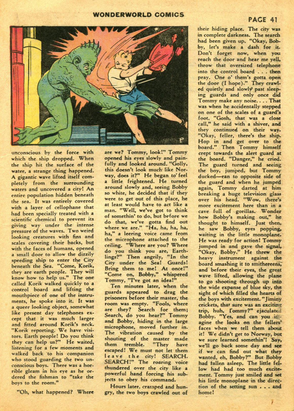 Read online Wonderworld Comics comic -  Issue #11 - 43