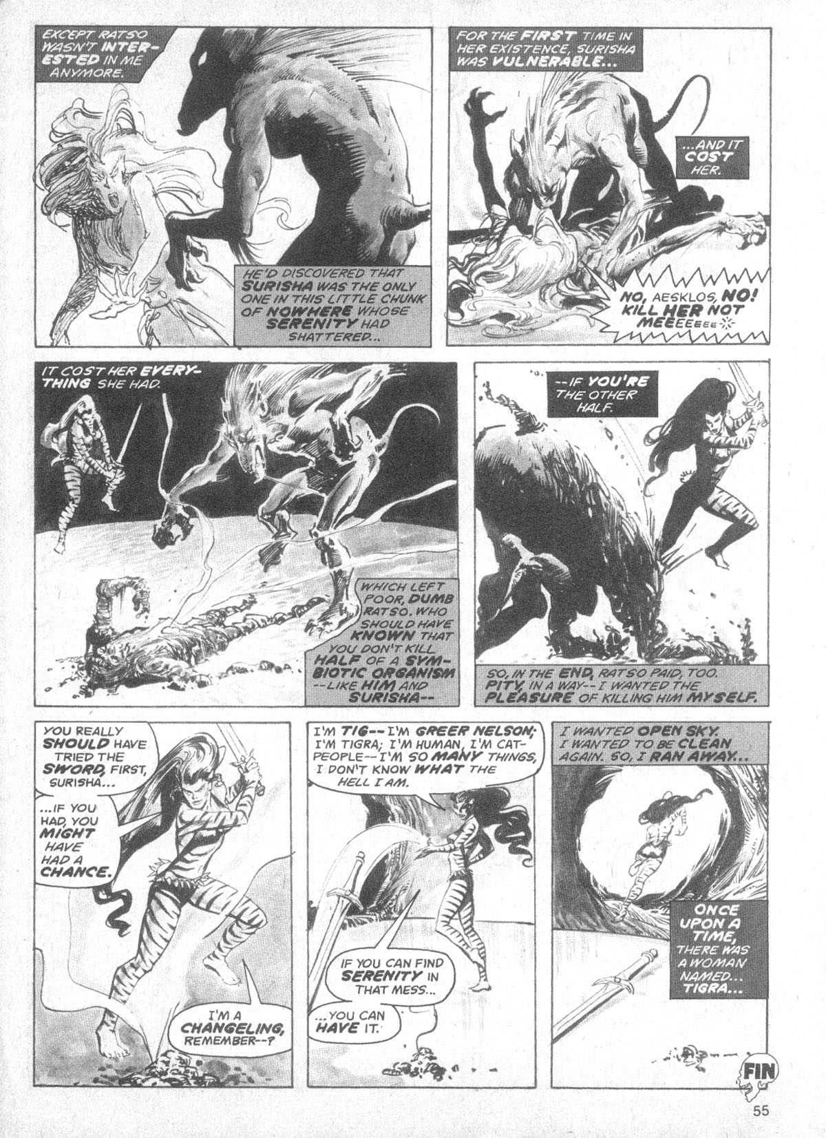 Read online Monsters Unleashed (1973) comic -  Issue #10 - 56