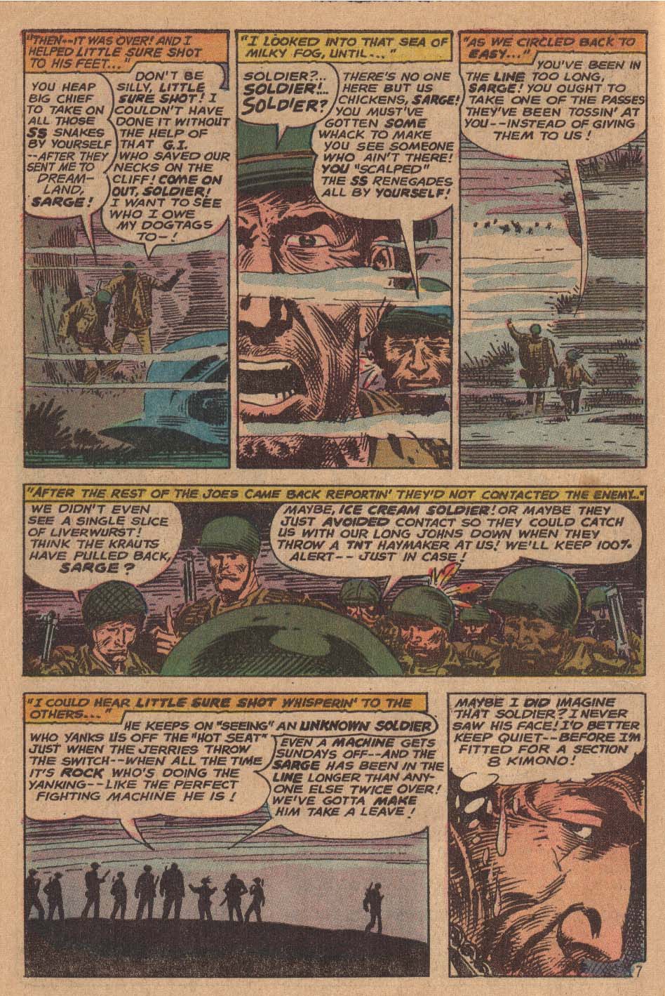 Read online Star Spangled War Stories (1952) comic -  Issue #157 - 8