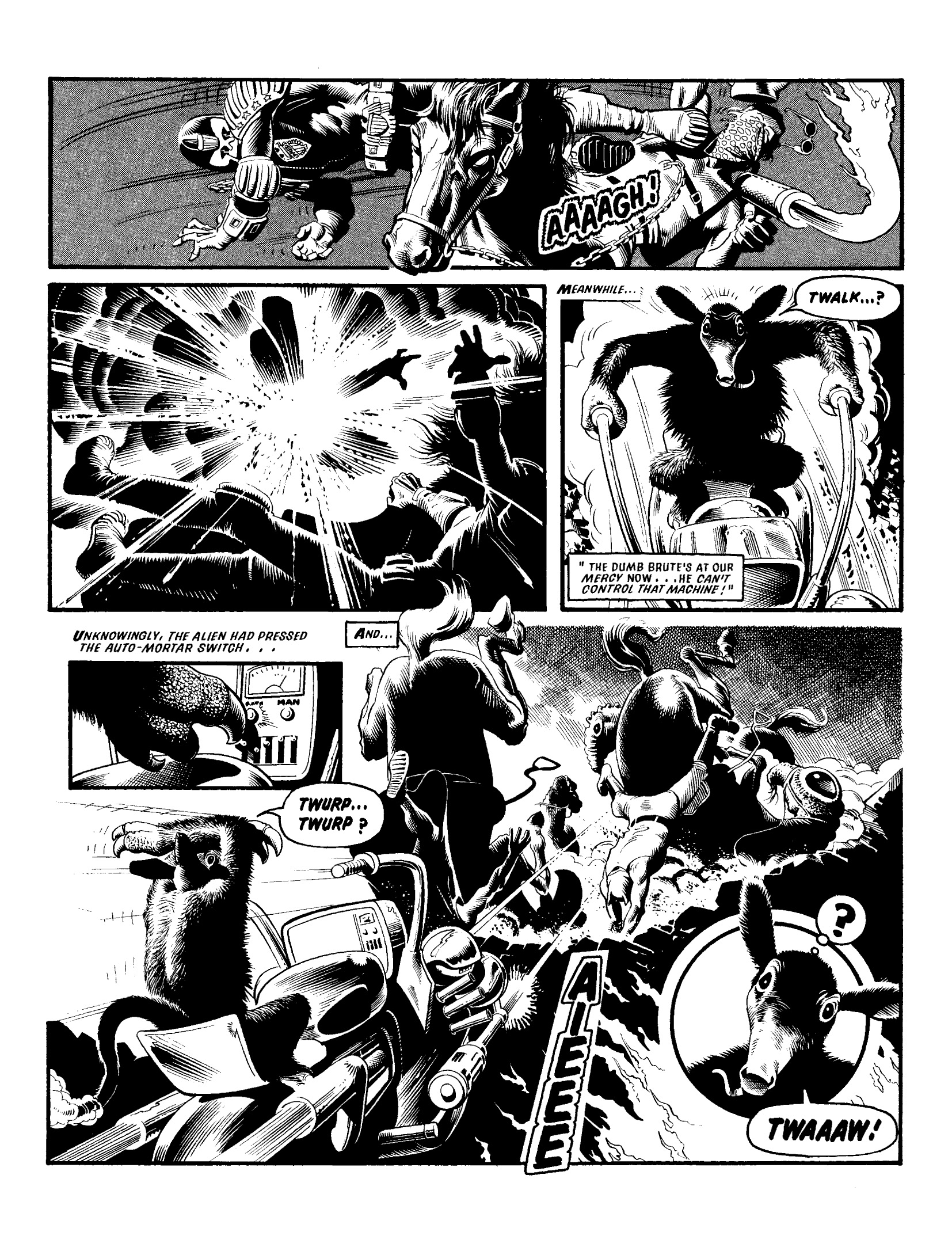 Read online Judge Dredd: The Cursed Earth Uncensored comic -  Issue # TPB - 68