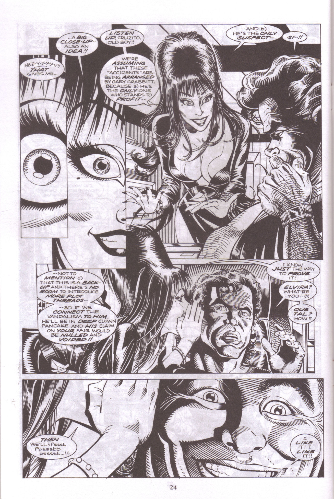 Read online Elvira, Mistress of the Dark comic -  Issue #53 - 21