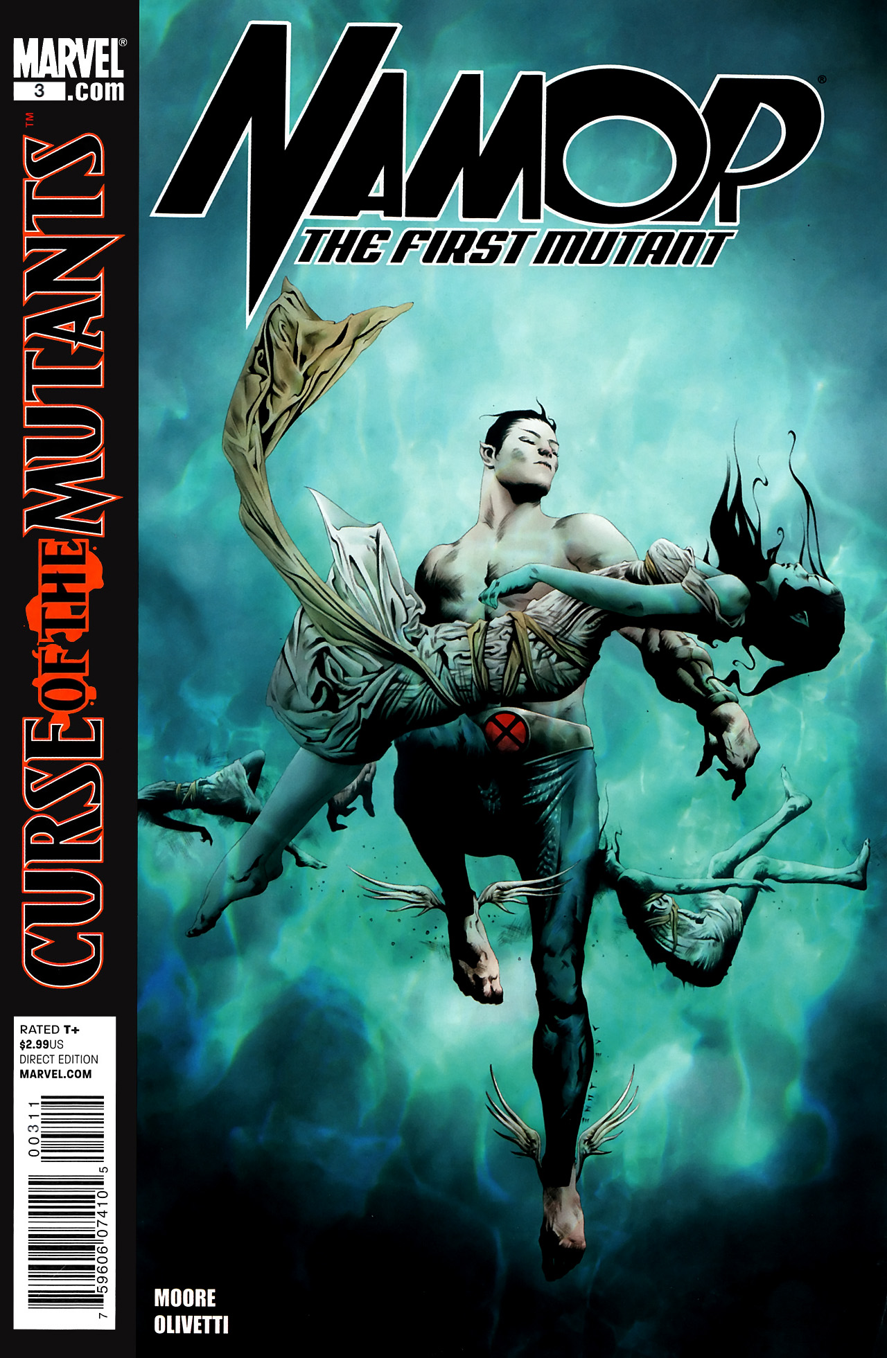 Read online Namor: The First Mutant comic -  Issue #3 - 1